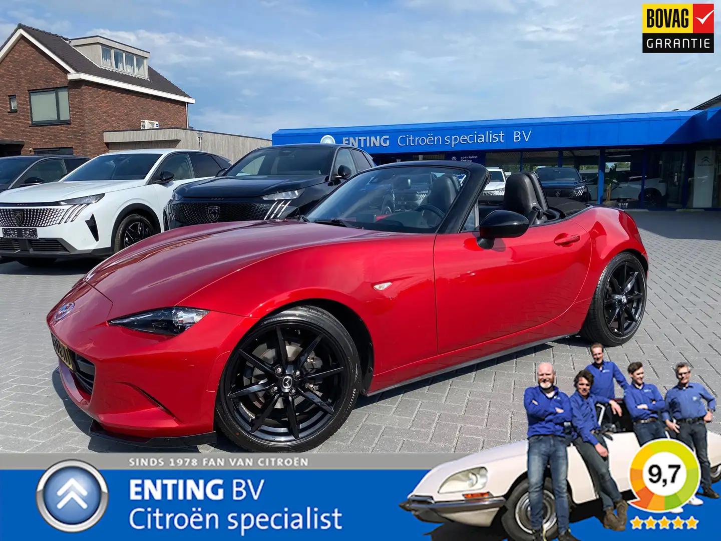 Mazda MX-5 1.5 SkyActiv-G 131 GT-M NAVI LEER+ STOELVERWARMING Rood - 1