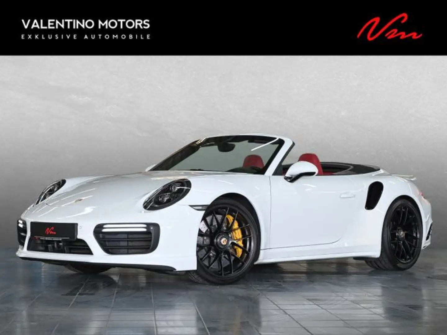 Porsche 911 Turbo S Cabrio - Sportsitze+|Burmester|PDLS+ Weiß - 1