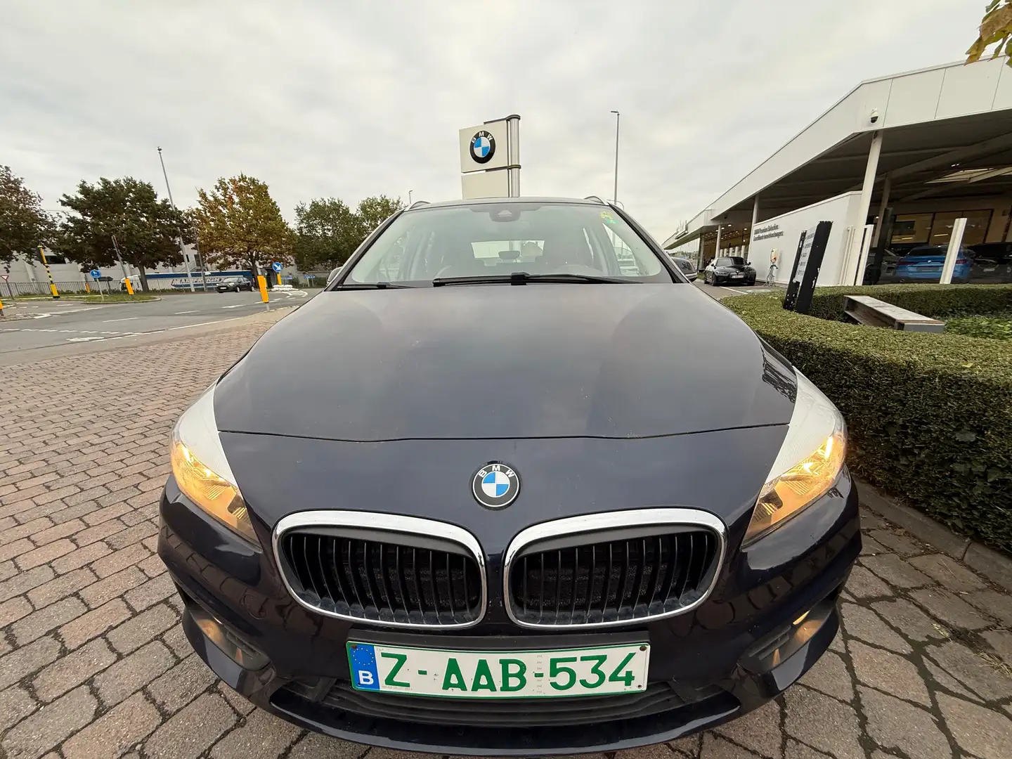 BMW 218 Active Tourer 218iA JOY,carnet BMW!C.T.+Car-Pass! Bleu - 2