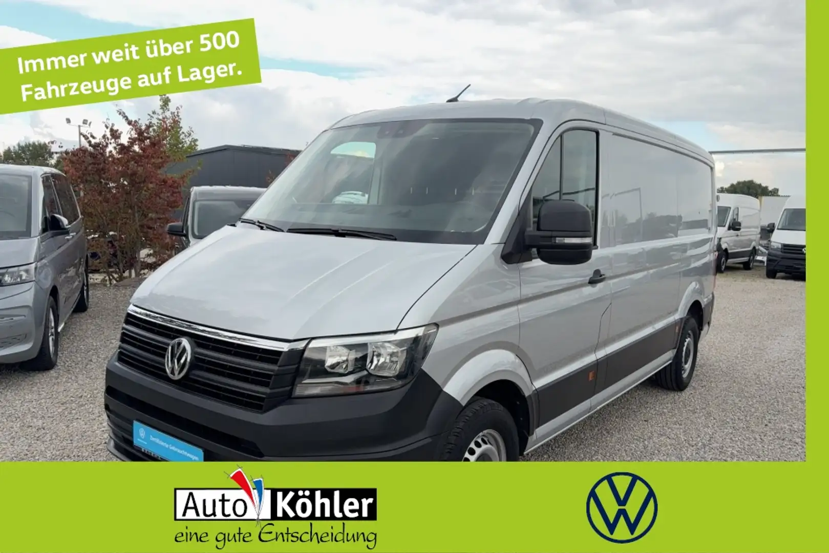 Volkswagen Crafter 35 Kasten AHK Silber - 1