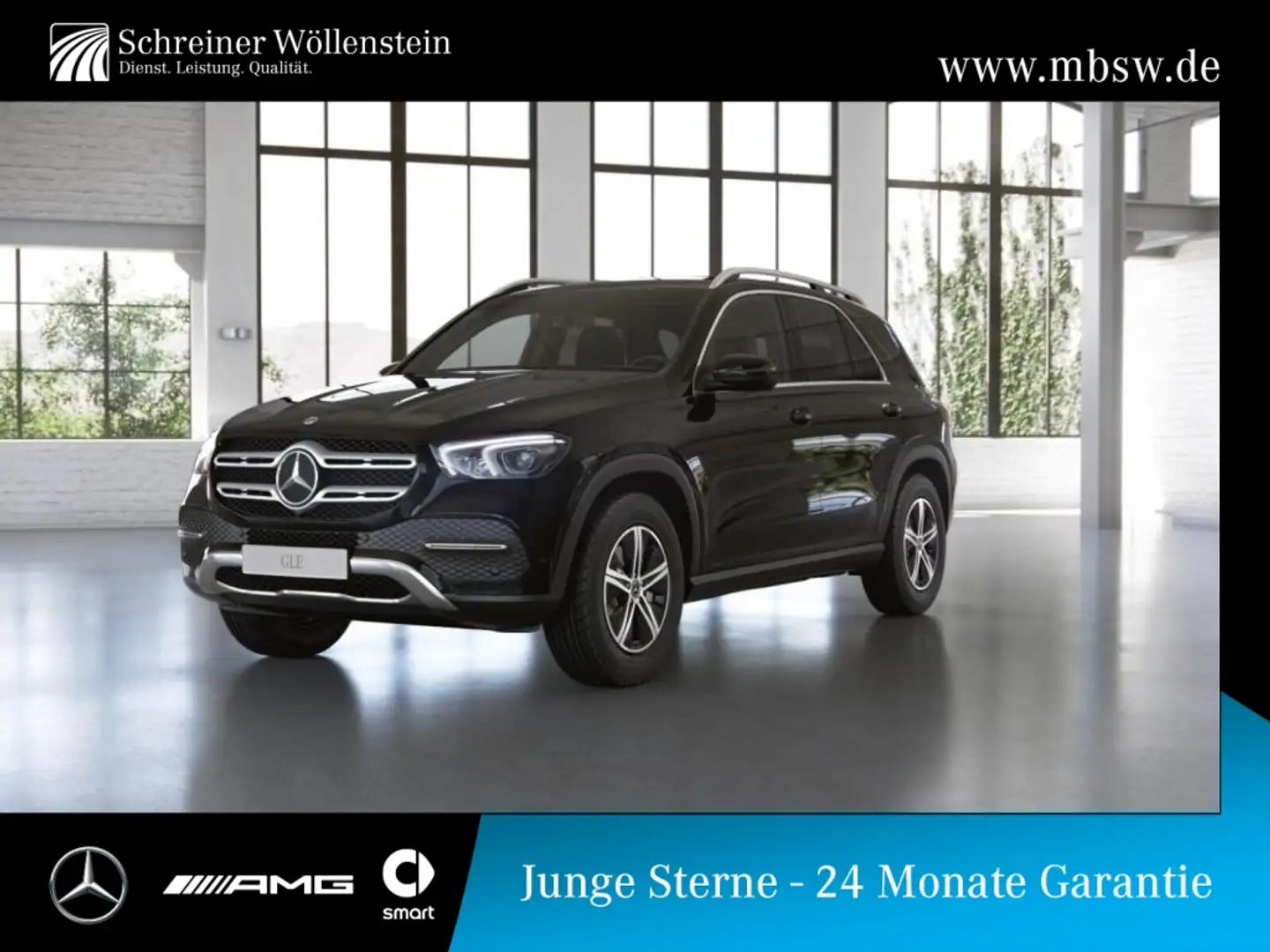 Mercedes-Benz GLE 300 d 4M AHK*360°KAMERA*MBUX*LED*SHZ*PDC Schwarz - 1