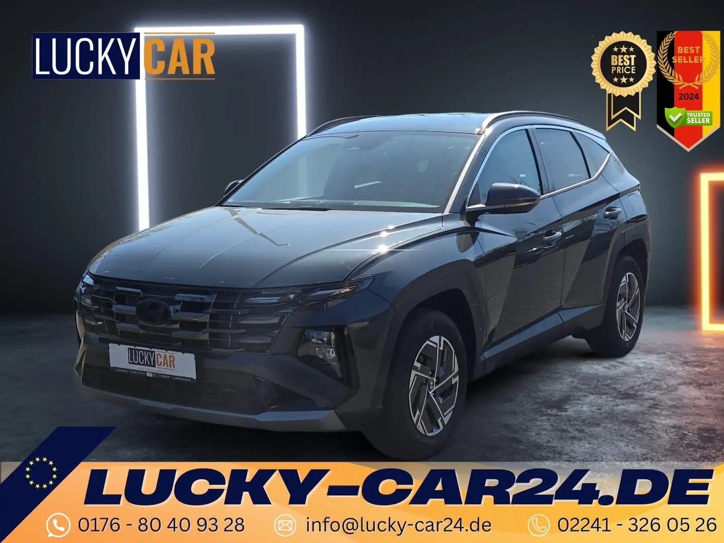 Hyundai TUCSON 1.6 T-GDI MJ25 Smart 158 hp 6MT 118 kW (160 PS)... Black - 1