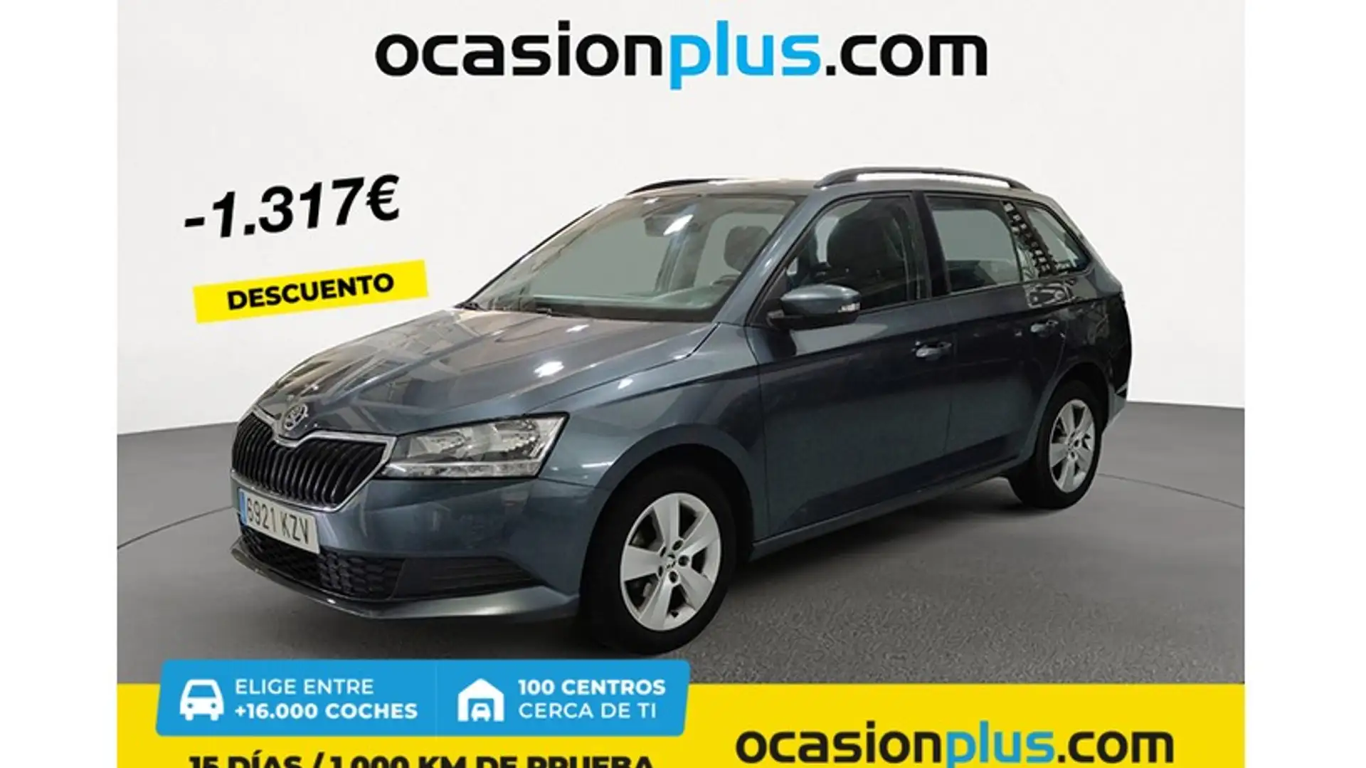 Skoda Fabia Combi 1.0 TSI Ambition 70kW Gris - 1