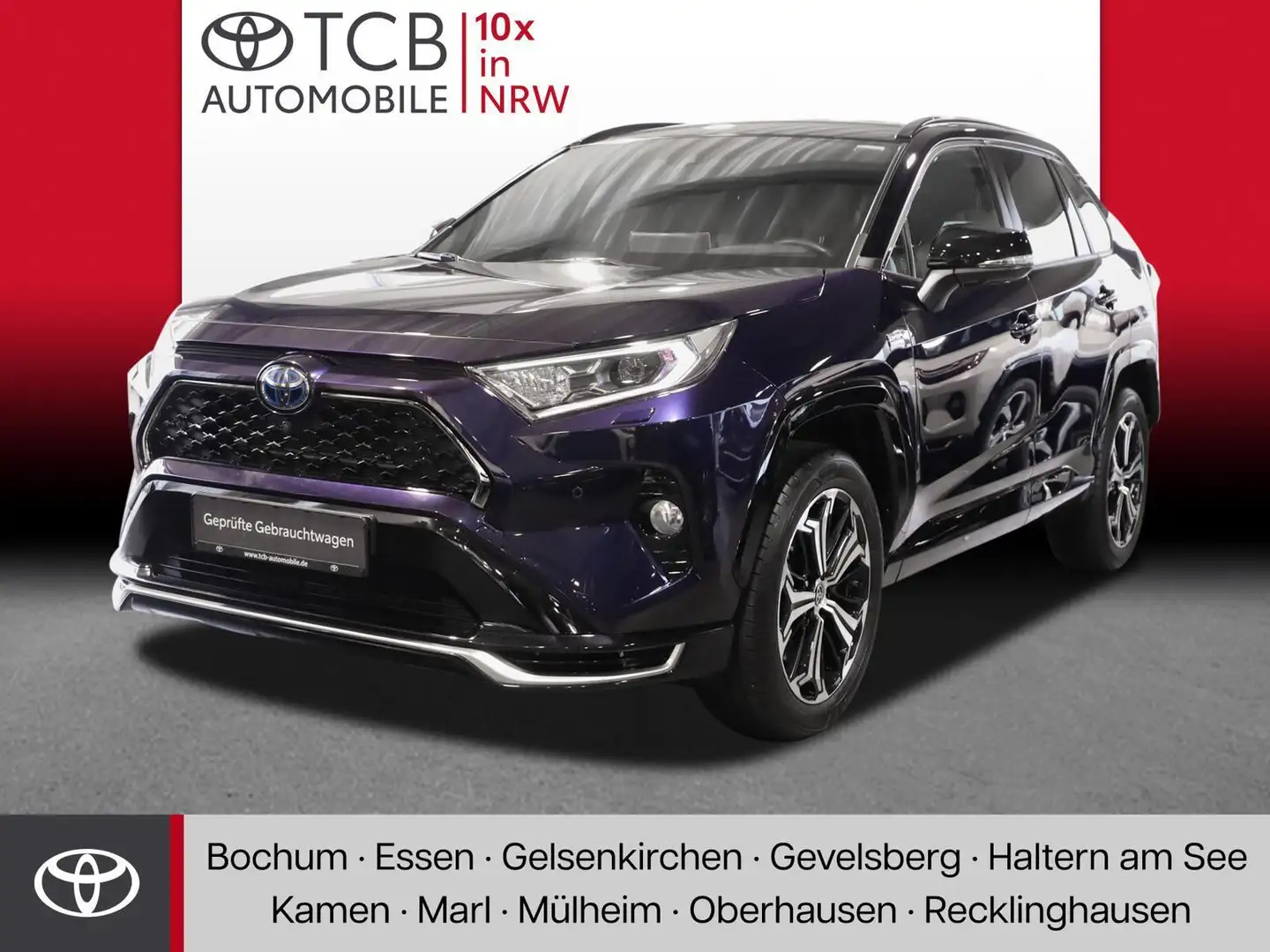 Toyota RAV 4 2.5 PHEV TECHNIK+STYLE HEADUP/LEDER/JBL/LED Azul - 1