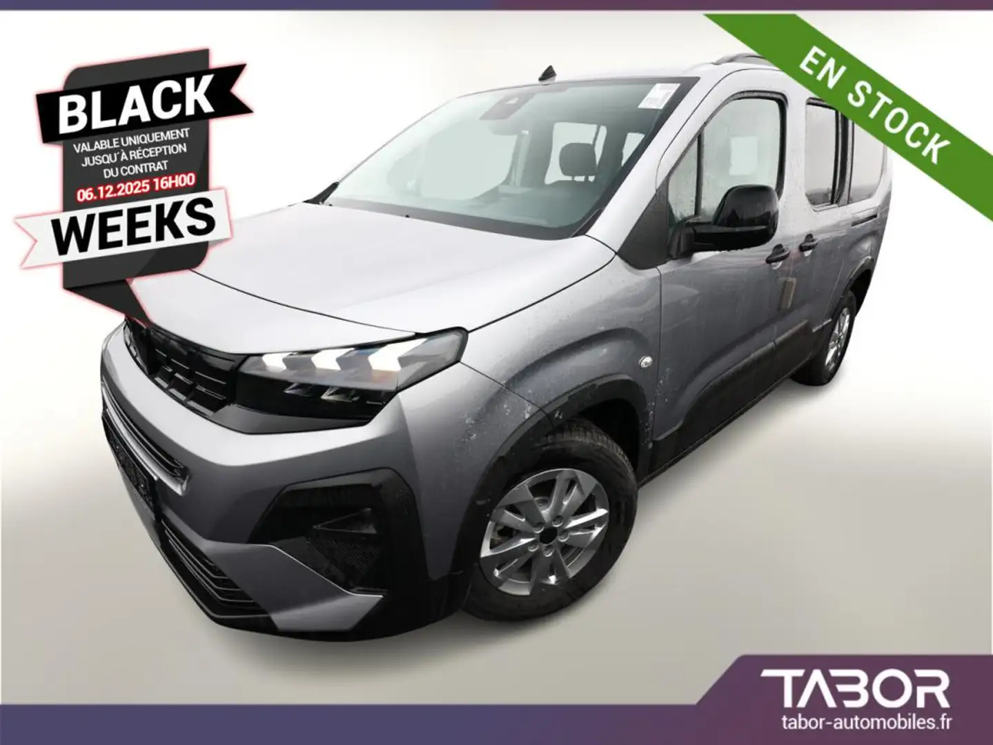 Peugeot Rifter Allure 130 EAT8 LONG 7-S StyleP Gris - 1