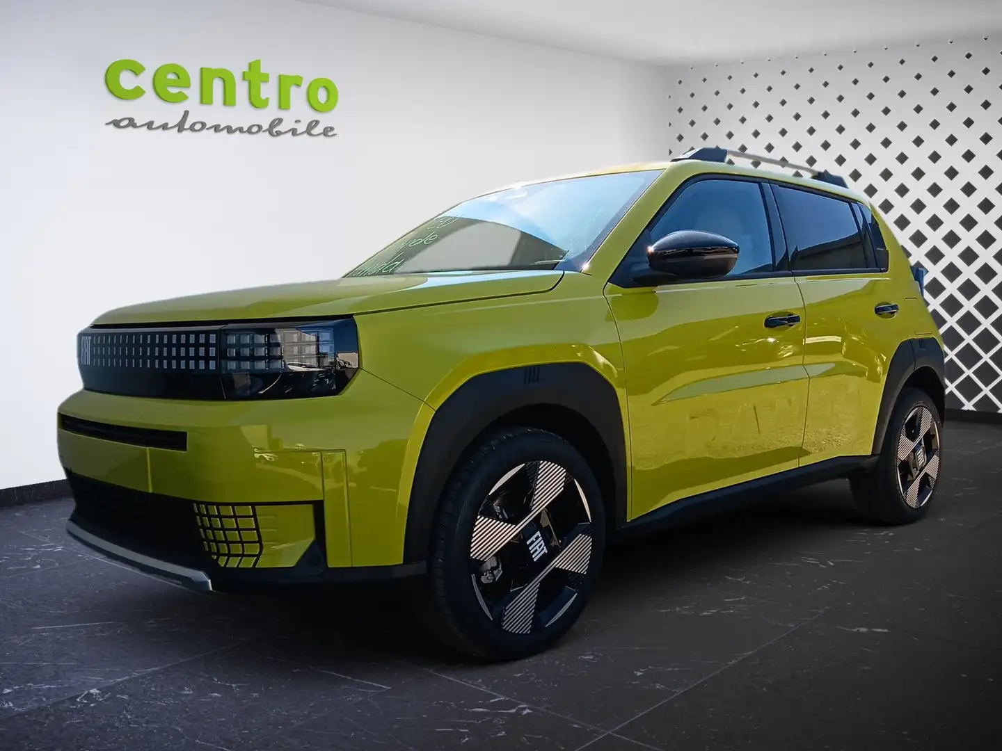 Fiat Grande Panda La Prima 113 PS Elektro Gelb - 2