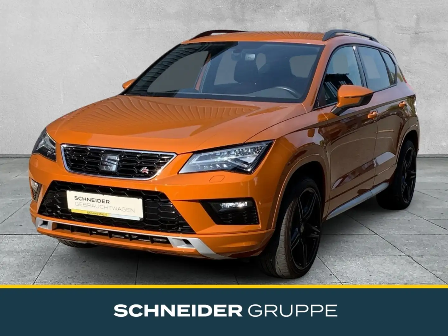 SEAT Ateca 1.5 7-Gang DSG 4Drive FR +LED+AHK+PDC+SHZ+ Arancione - 1