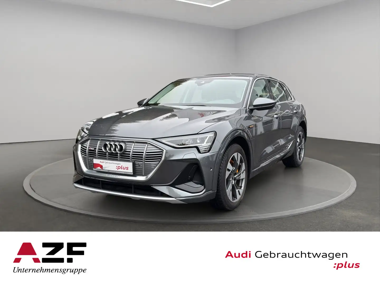 Audi e-tron 50 qu. S line STANDKLIMA+NAVI+ACC+LED+KAM Grau - 1