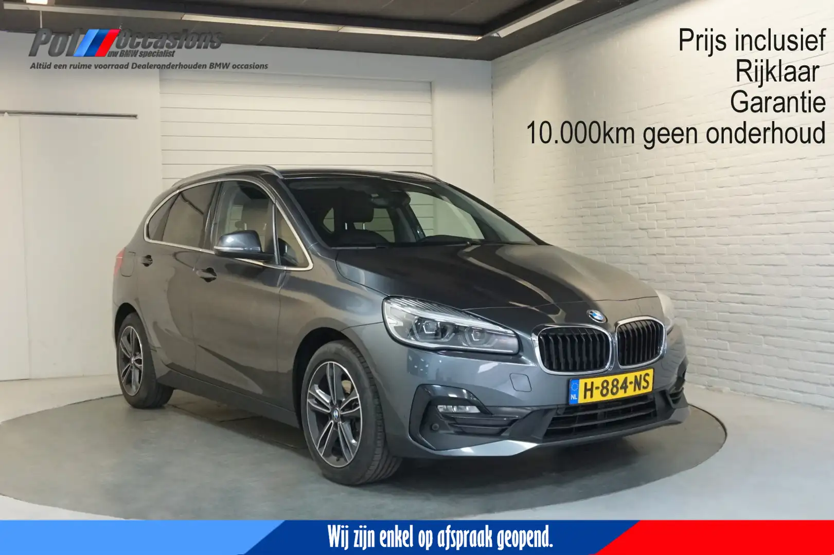 BMW 218 2-serie Active Tourer 218i Automaat | Sportinter | Grau - 1