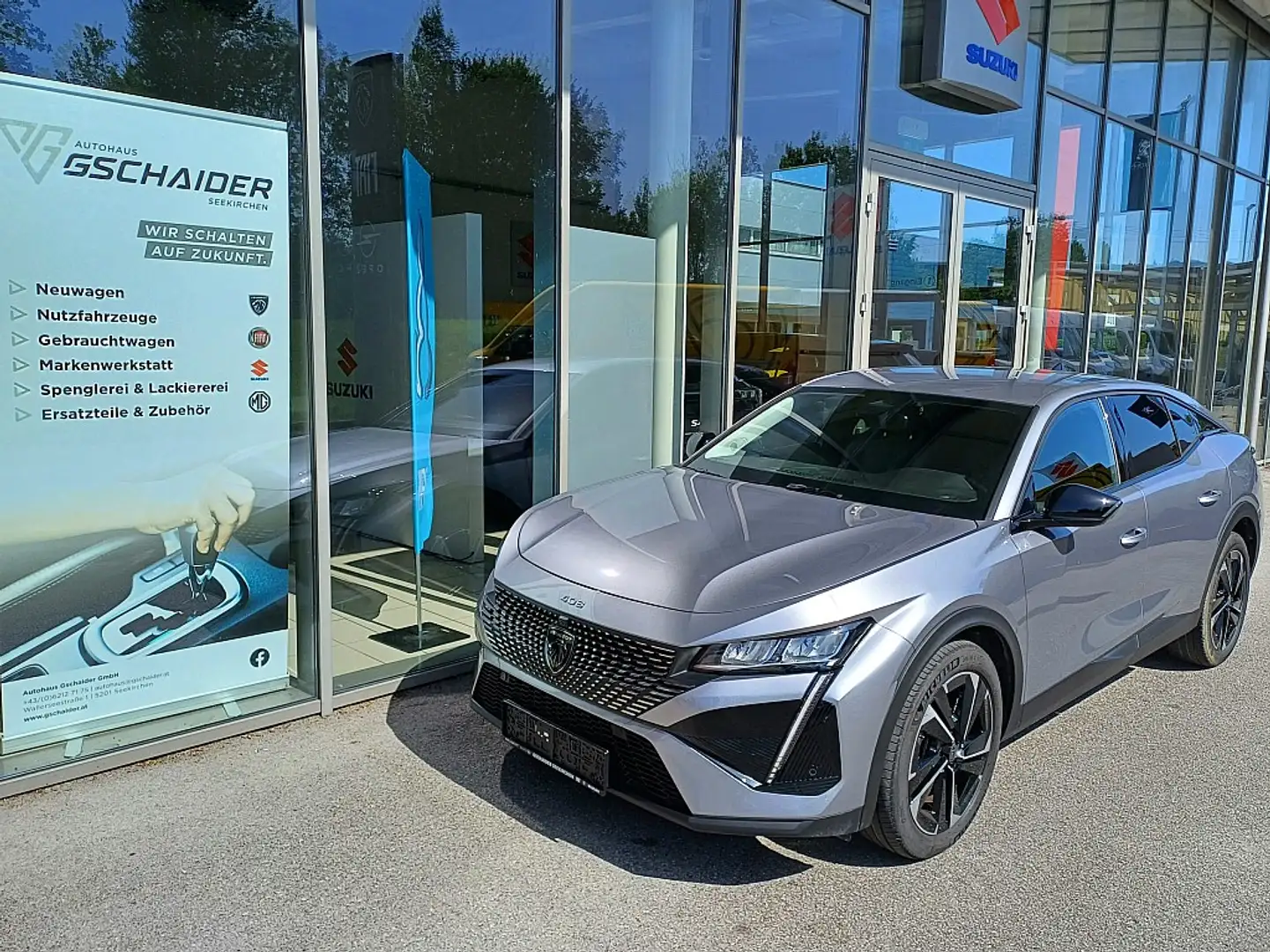 Peugeot 408 PureTech 130 S&S EAT8 Allure Gris - 1