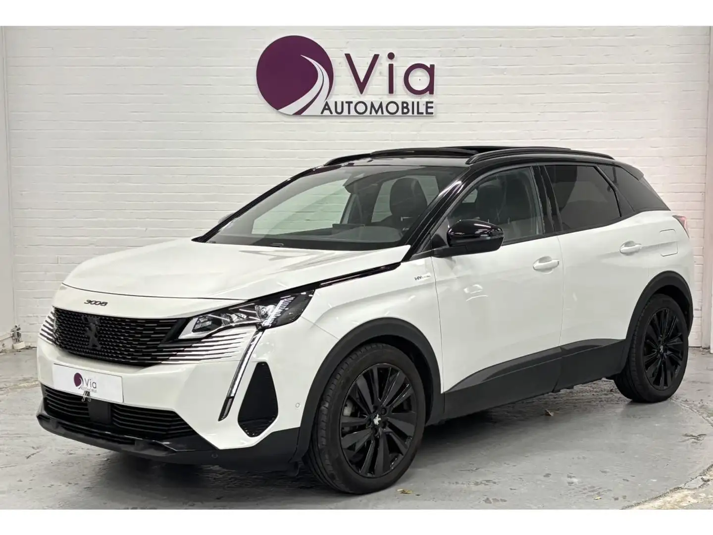 Peugeot 3008 1.6 E-EAT8 180 GT PACK / CUIR / TOIT OUVRANT Blanc - 1