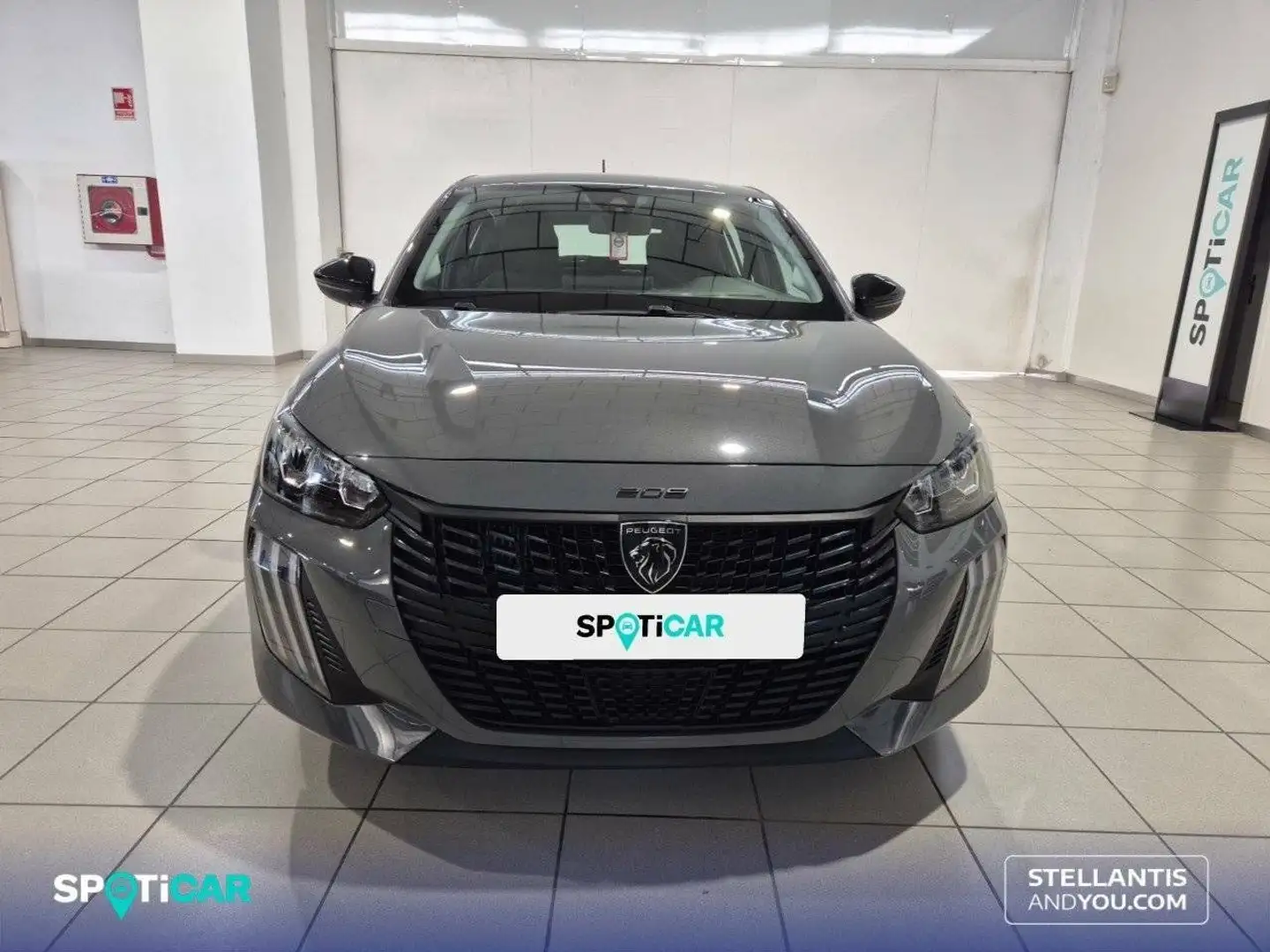Peugeot 208 1.2 Puretech S&S Active 100 Gris - 2
