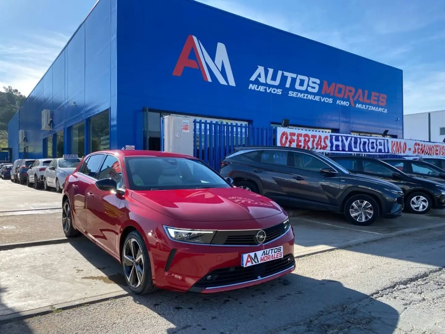 Opel Astra 1.2T XHT S/S Elegance 130 Fioletowy - 1