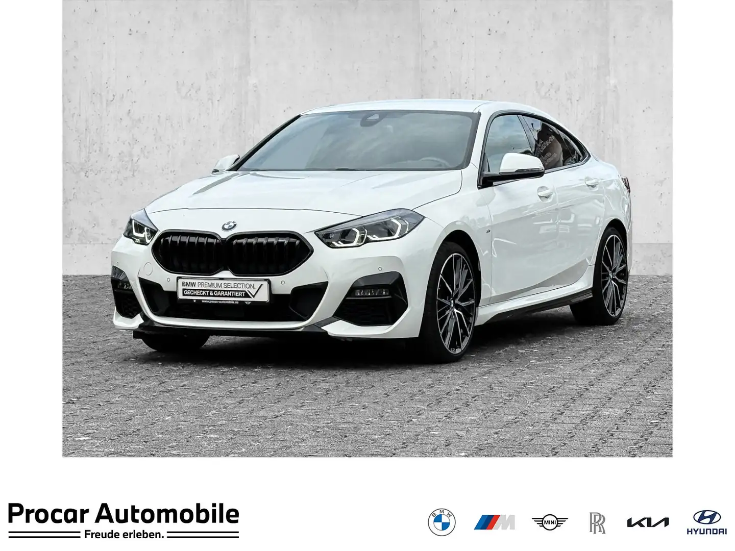BMW 218 i M Sport NAVI LED Sound Syst. PDC V+H DAB Bianco - 1