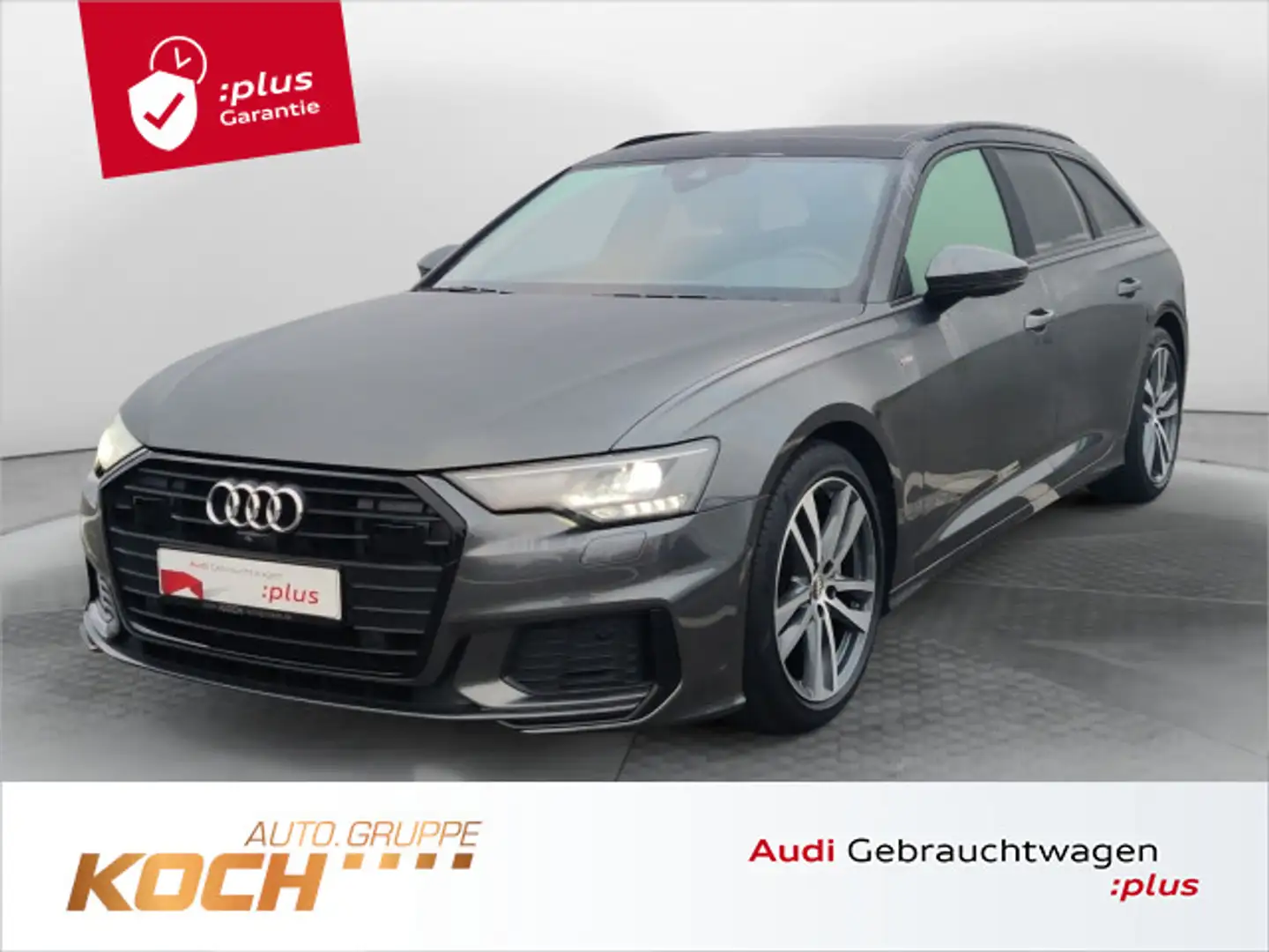 Audi A6 40 TDI S-Tronic S-Line Sport 2x, LED, N Gris - 1