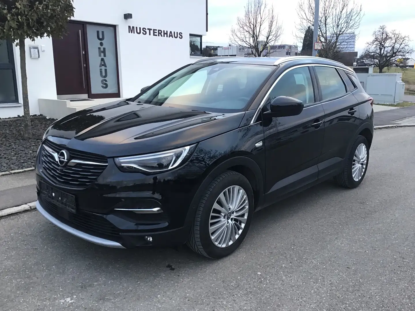 Opel Grandland X Business Innovation LED Alu Navi Leder TÜV 1.Hd Schwarz - 1