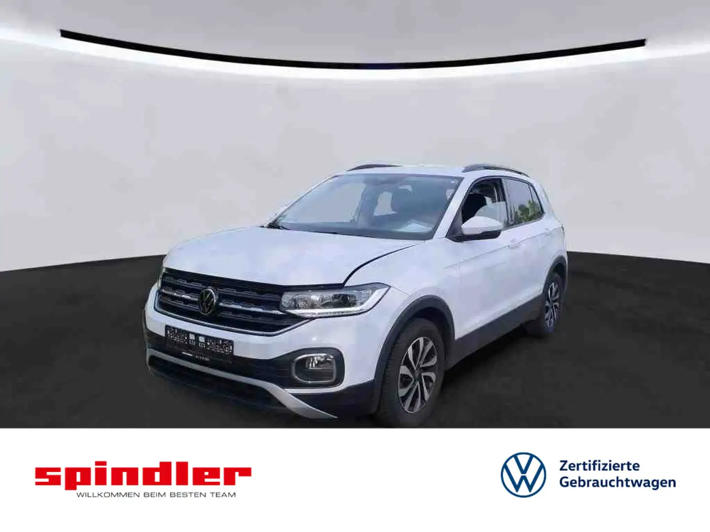 Volkswagen T-Cross Active 1.0 TSI DSG / Navi, App, LED, RFK Weiß - 1