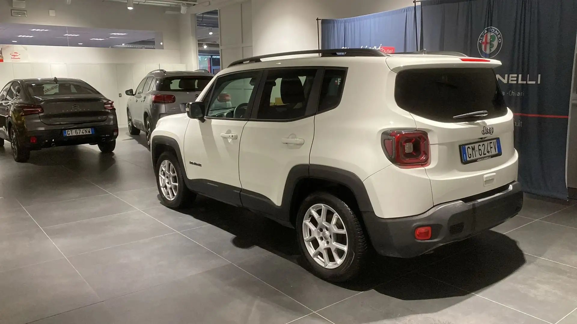 Jeep Renegade Renegade 1.6 Mjt 130 CV Limited Blanc - 2