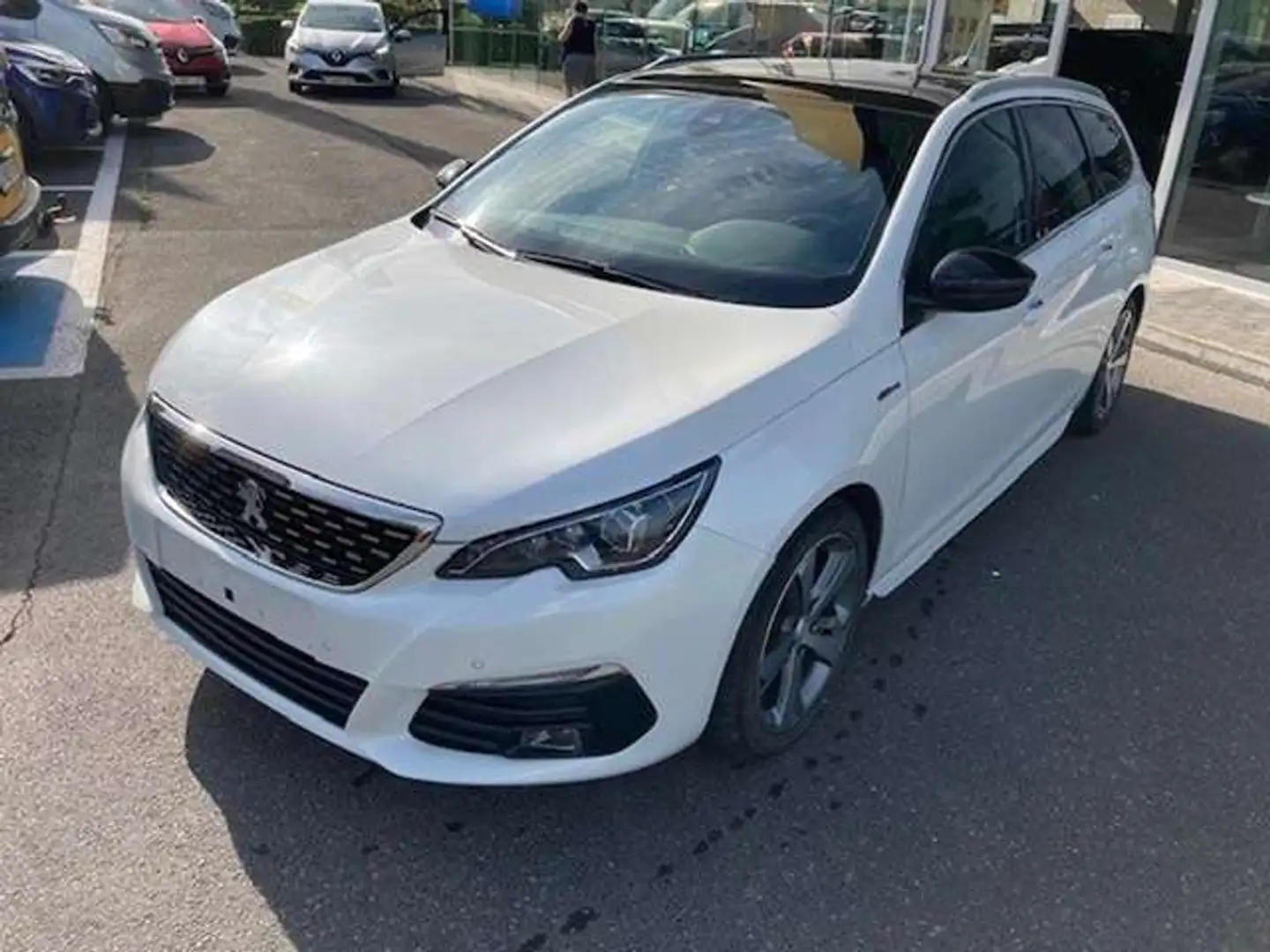Peugeot 308 BlueHDI FAP S&S GT Line 130 Weiß - 2