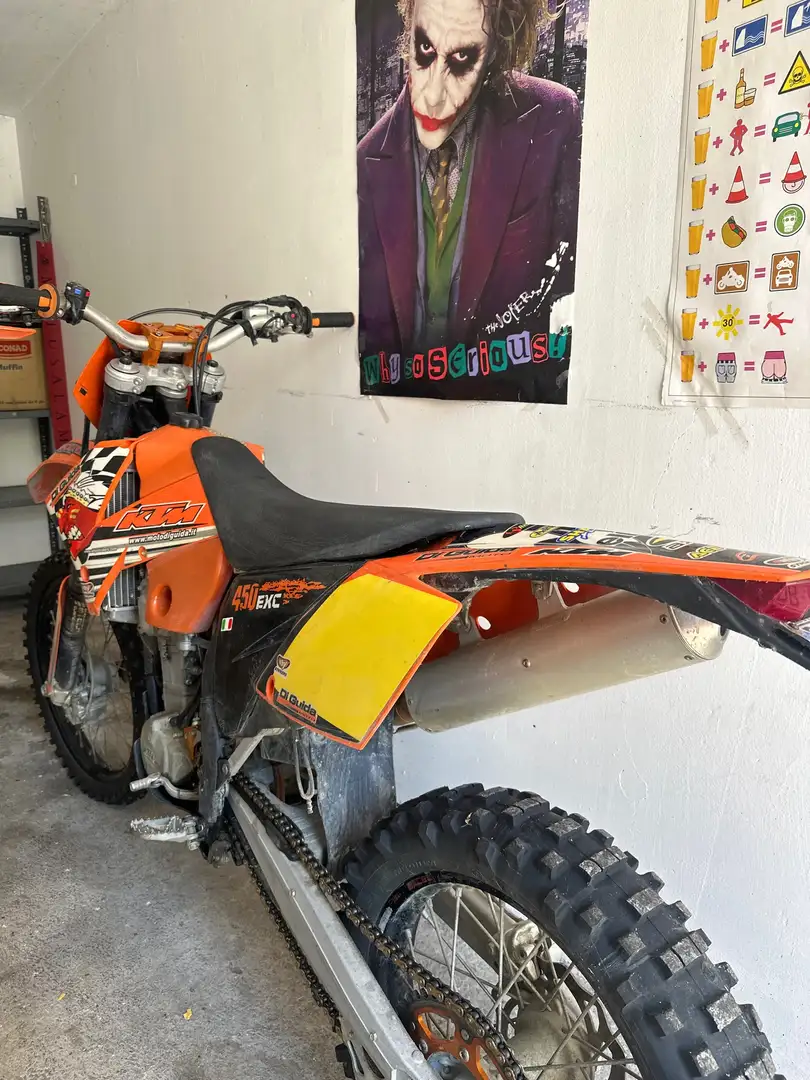 KTM 450 EXC Racing Narancs - 2