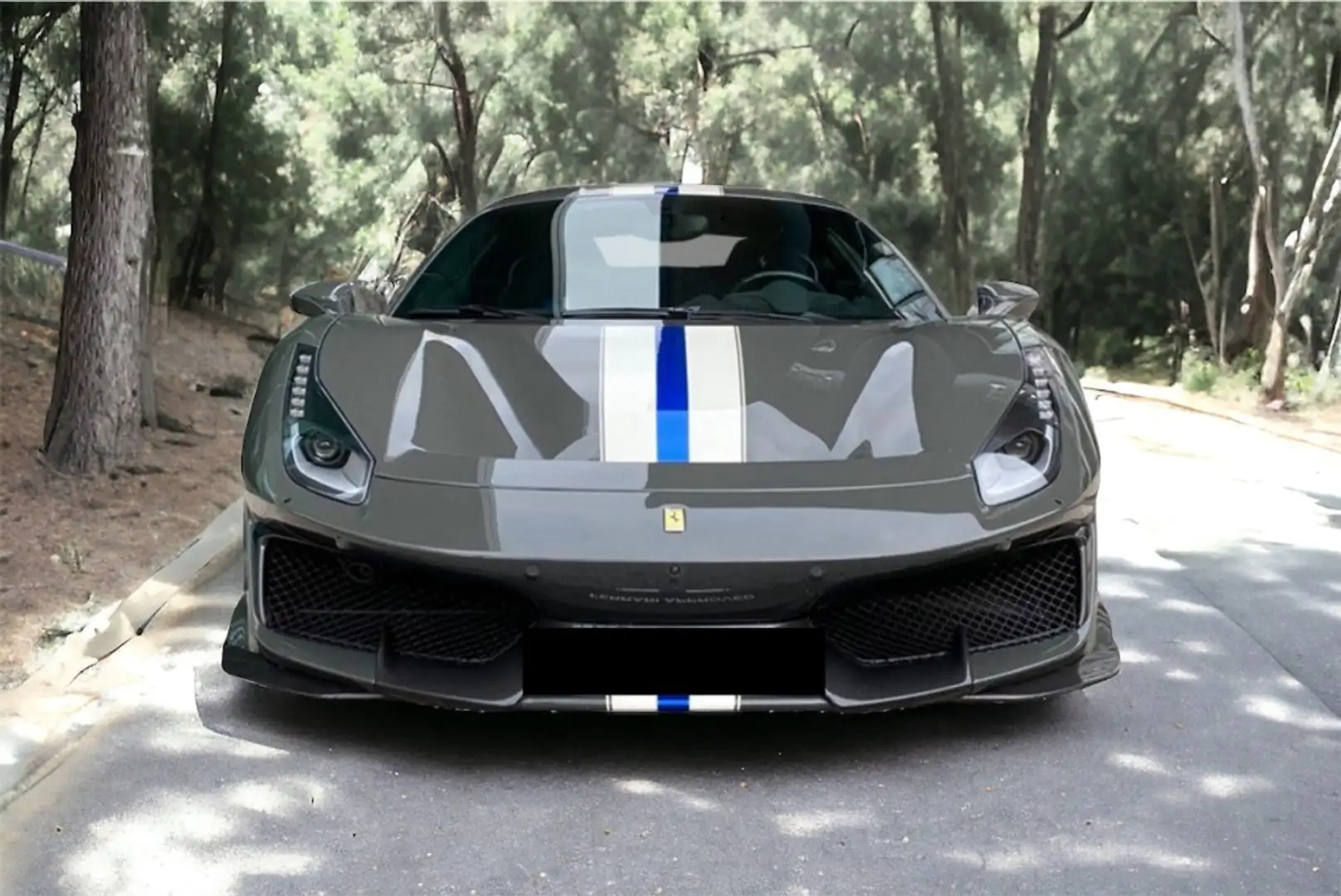 Ferrari 488 Pista Szary - 1