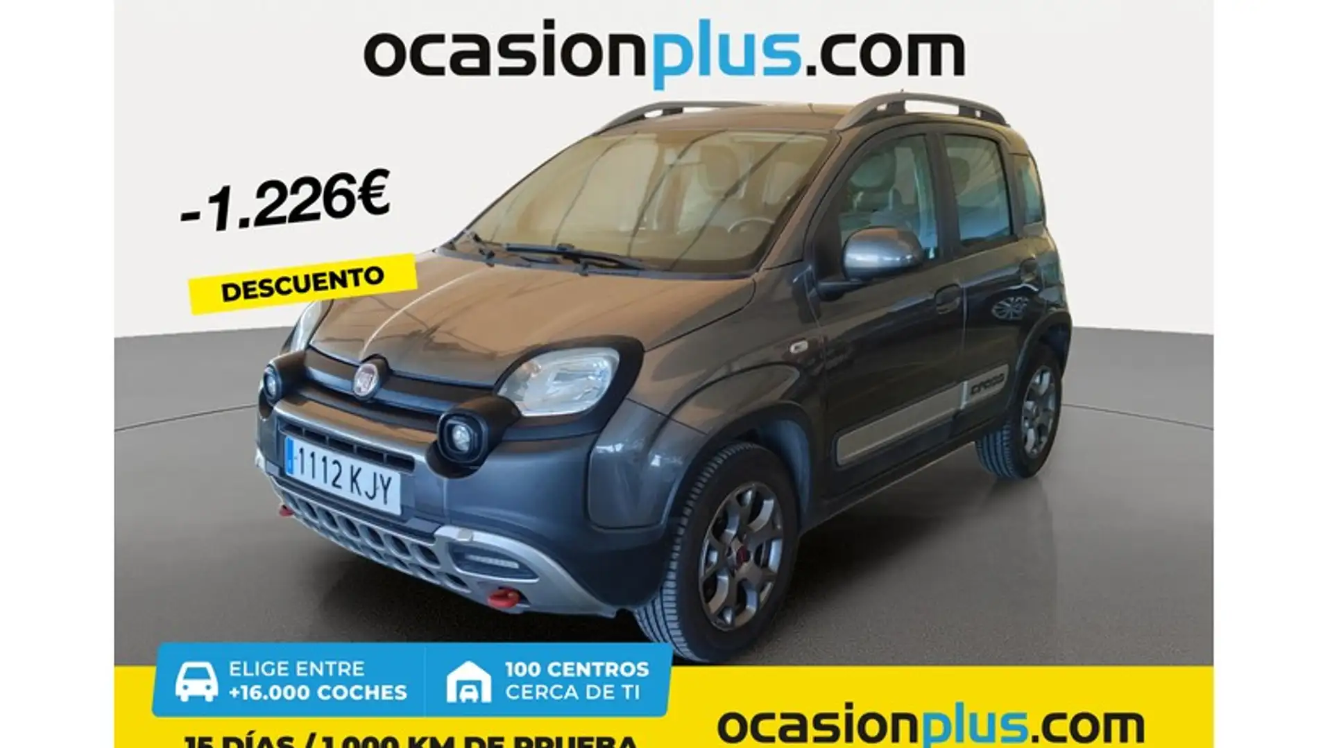 Fiat Panda 1.3 City Cross 4x2 70kW Gris - 1
