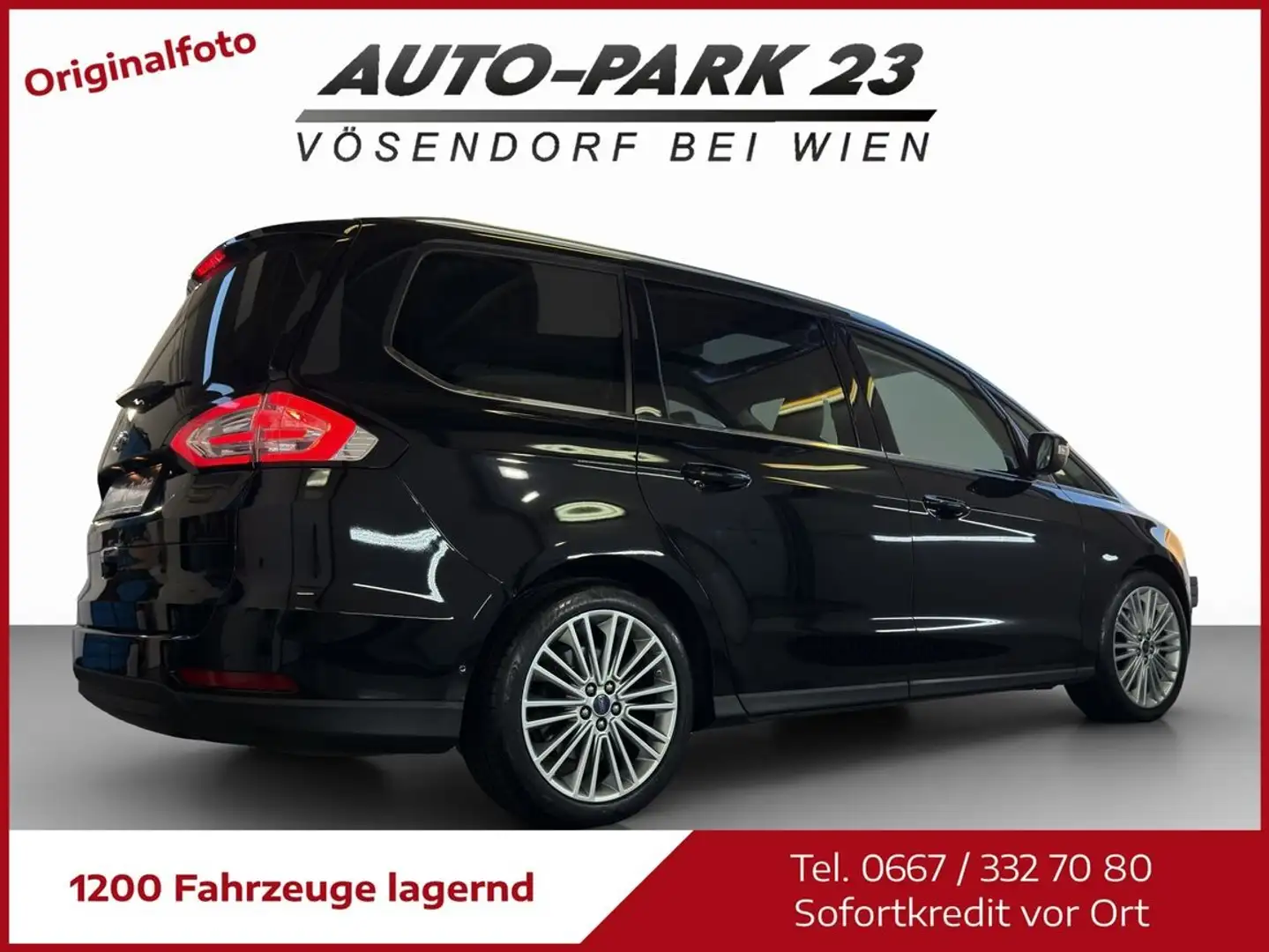 Ford Galaxy 2,0TDCi AUT. Bi-Turbo Titanium**7.SITZER*NAVI*M... Schwarz - 2