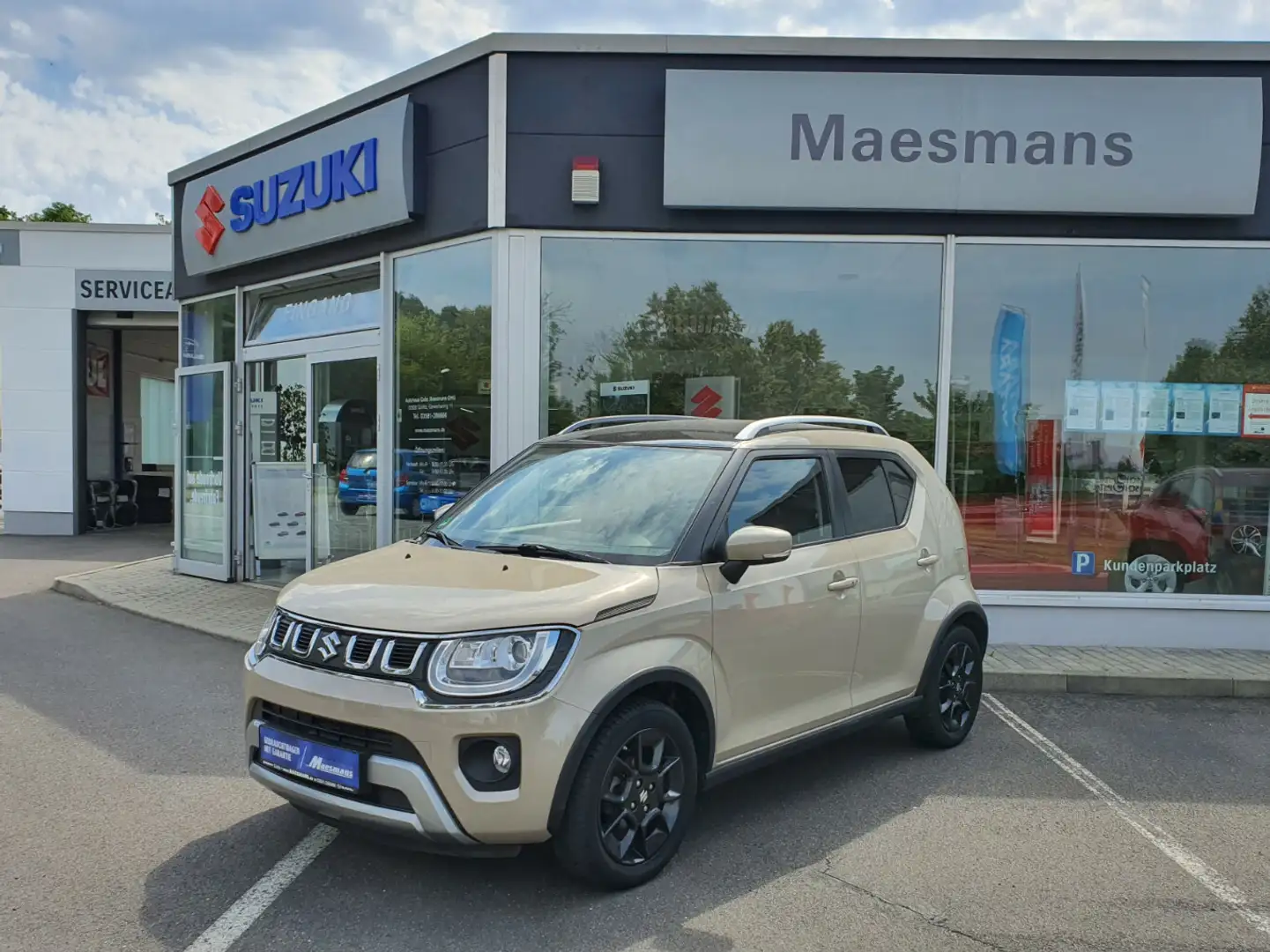 Suzuki Ignis Comfort+ 4x4*Klima*SitzHzg*AHK Bej - 1