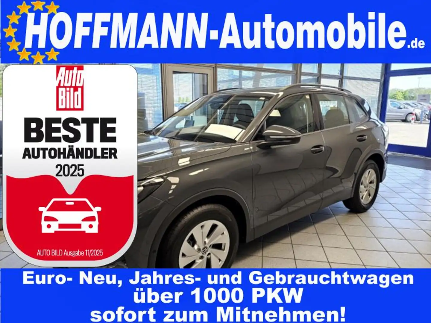 Volkswagen Tiguan AHK anklappb,Climatr,Sitzhzg,Kamera,LED Grau - 1