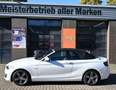 BMW 218 i Cabrio Sport Line Leder Bi-Xenon Navi PDC Weiß - thumbnail 4