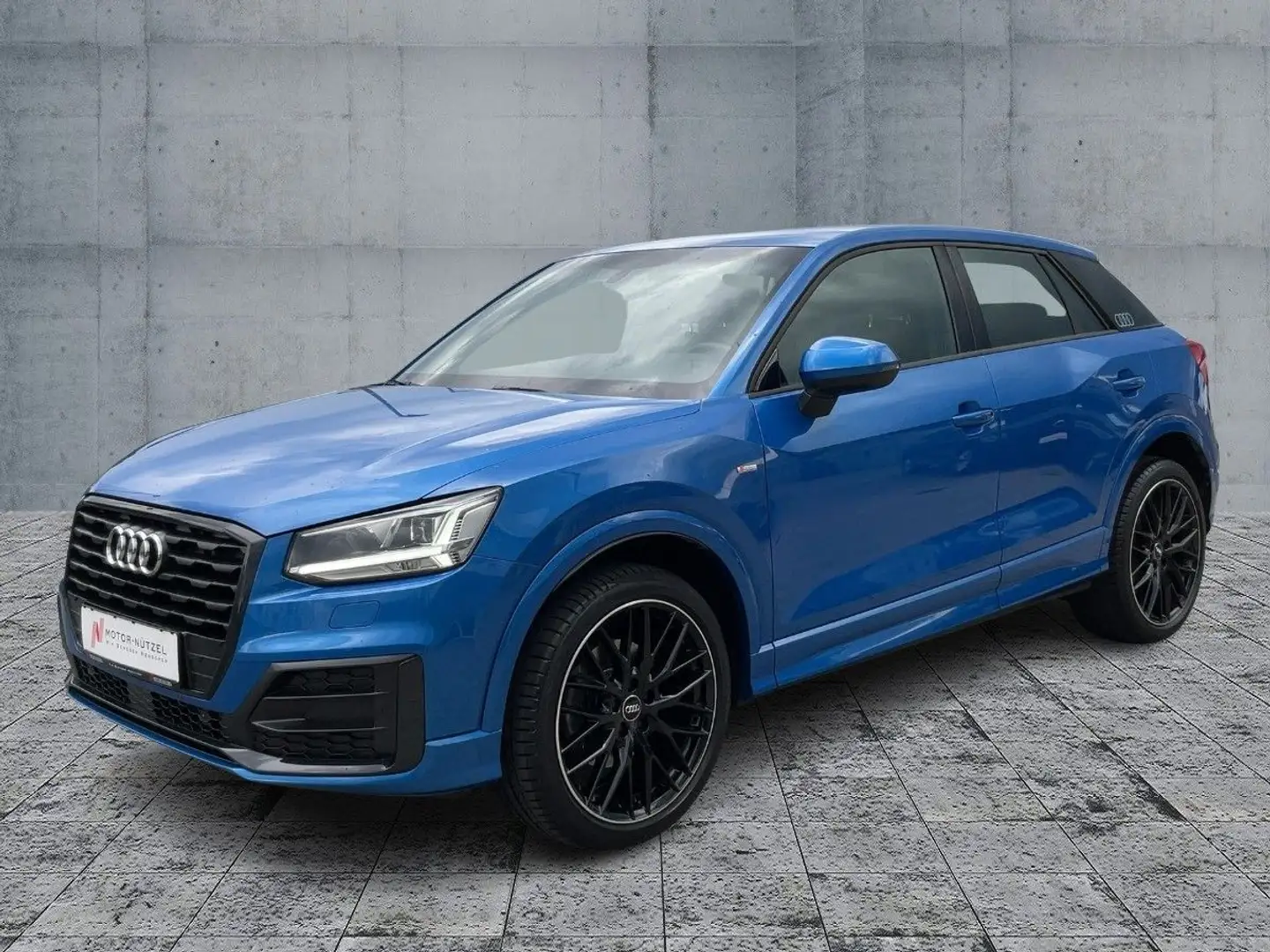 Audi Q2 1.4 TFSI S-TR S-LINE LED+AHK+APP+SHZ+RFK+19" Bleu - 2