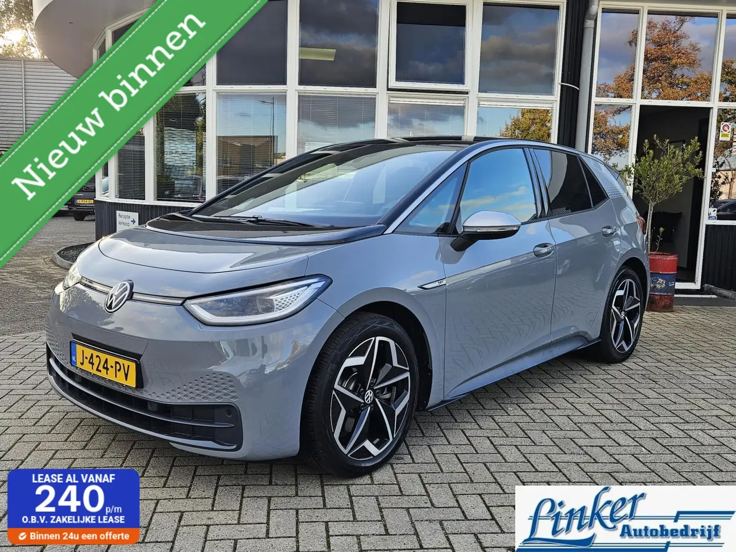 Volkswagen ID.3 First Plus 58 kWh CAMERA NL-AUTO RIJKLAAR Grijs - 1