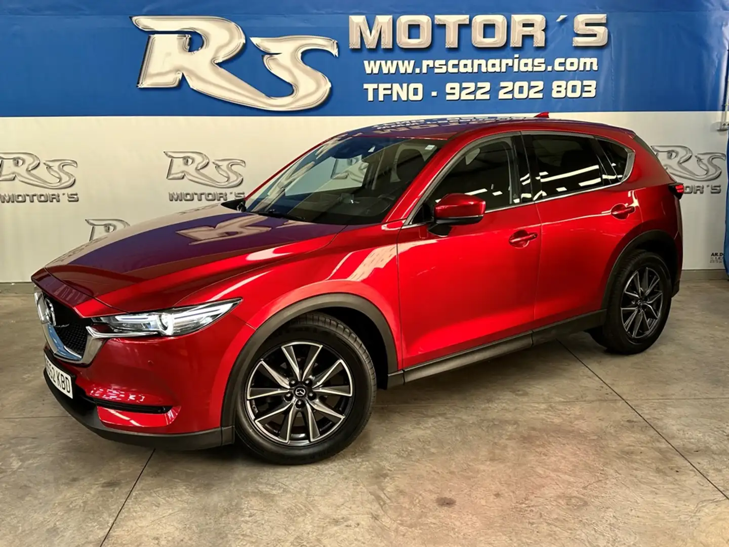Mazda CX-5 2.2D Zenith 2WD 110Kw Rojo - 1