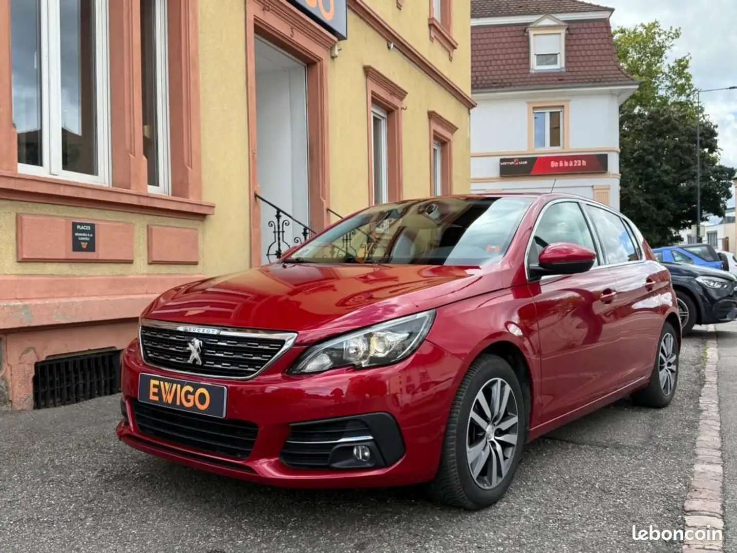 Peugeot 308 GENERATION-II 1.2 PURETECH 130 ALLURE BUSINESS EAT BVA-START-STOP-COURROIE OK-GARANTI... Rosso - 2