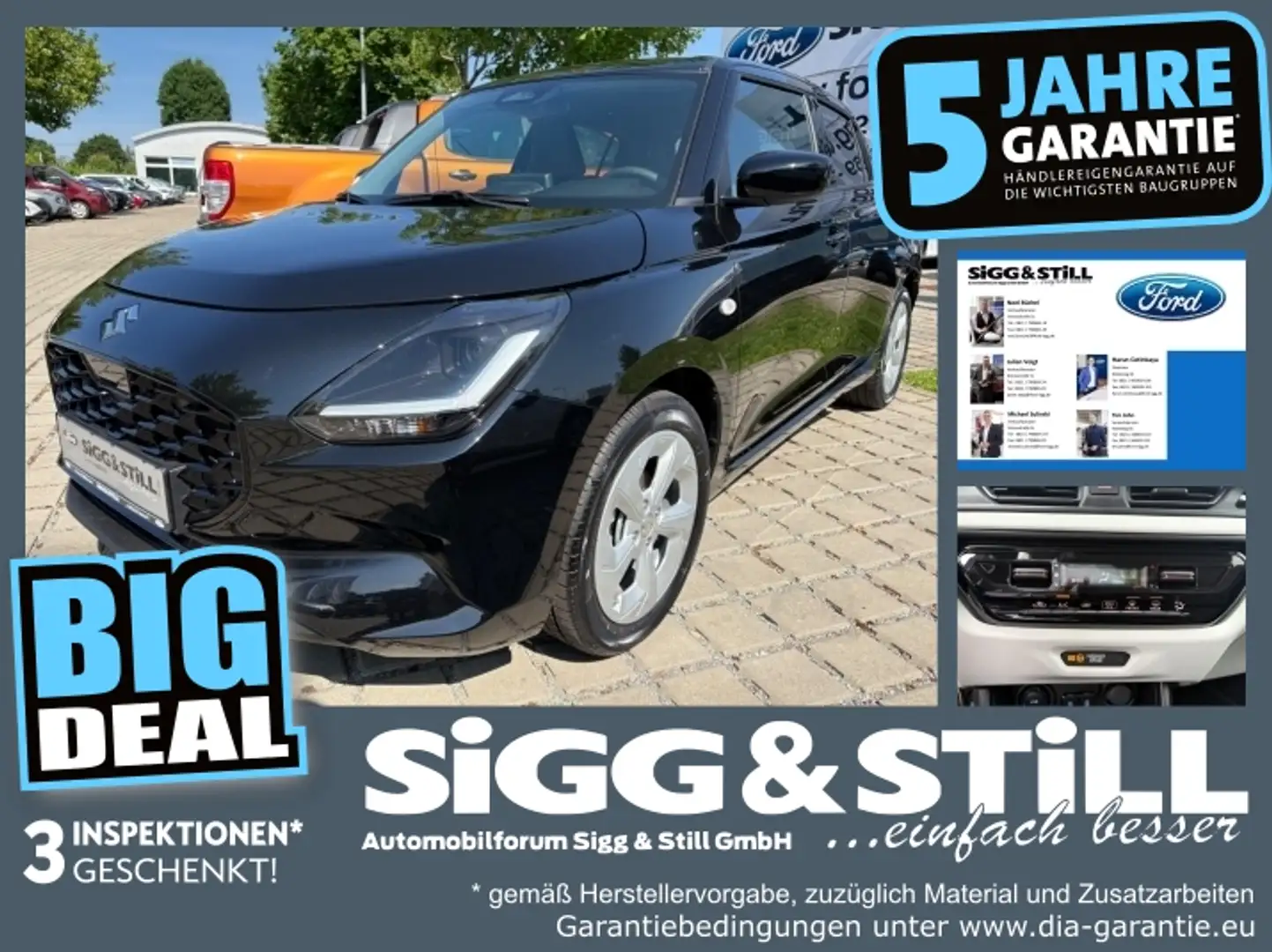 Suzuki Swift 1.2 Dualjet HYBRID Comfort LED*ACC*NAV*SHZ*CAM Negru - 1