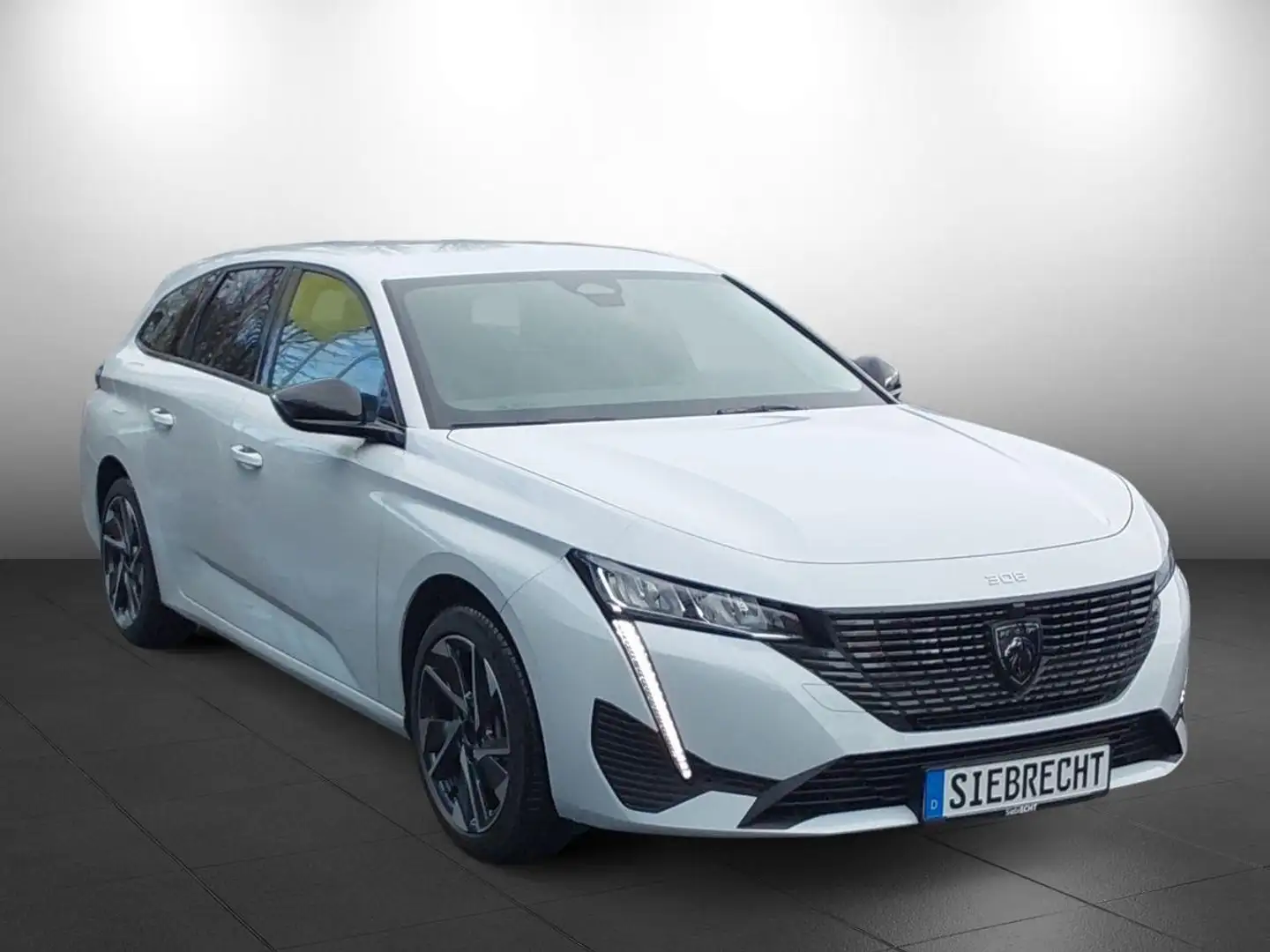 Peugeot 308 Hybrid 136 Allure Clima,*LED*Navi*PDC*uvm Weiß - 2