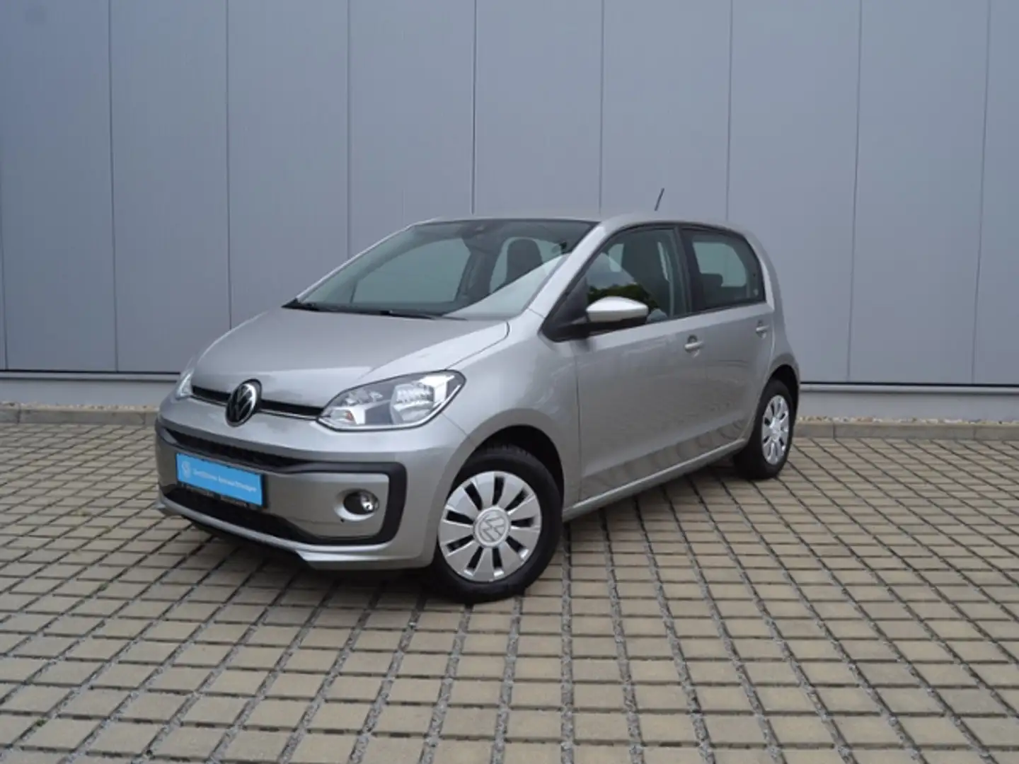 Volkswagen up! 1.0 Move 4-TÜRER/KLIMAANLAGE/COMP.-PHONE/TEL.-VOR Silber - 2