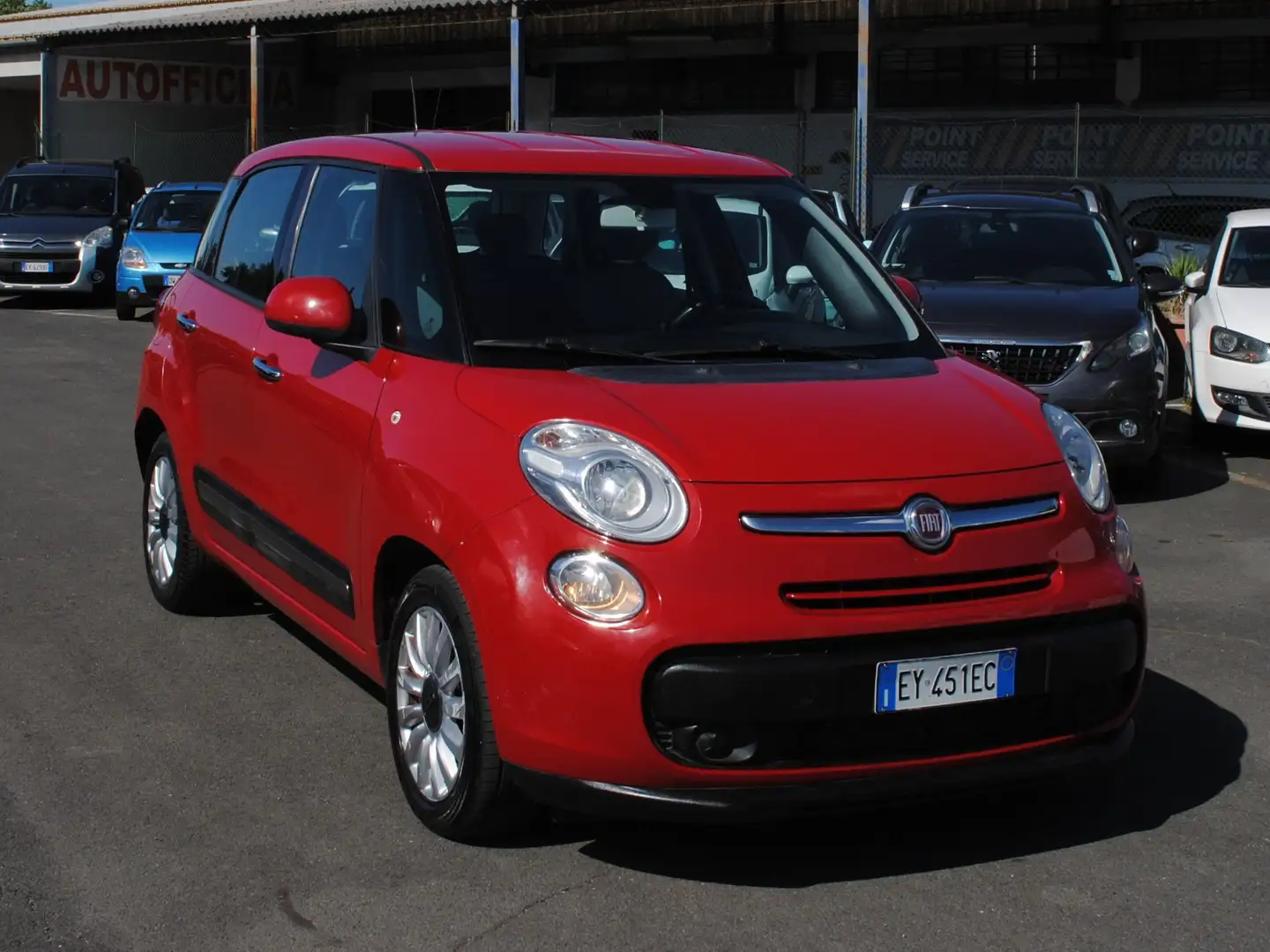 Fiat 500L 500L 2012 1.3 mjt Lounge 85cv Rojo - 2