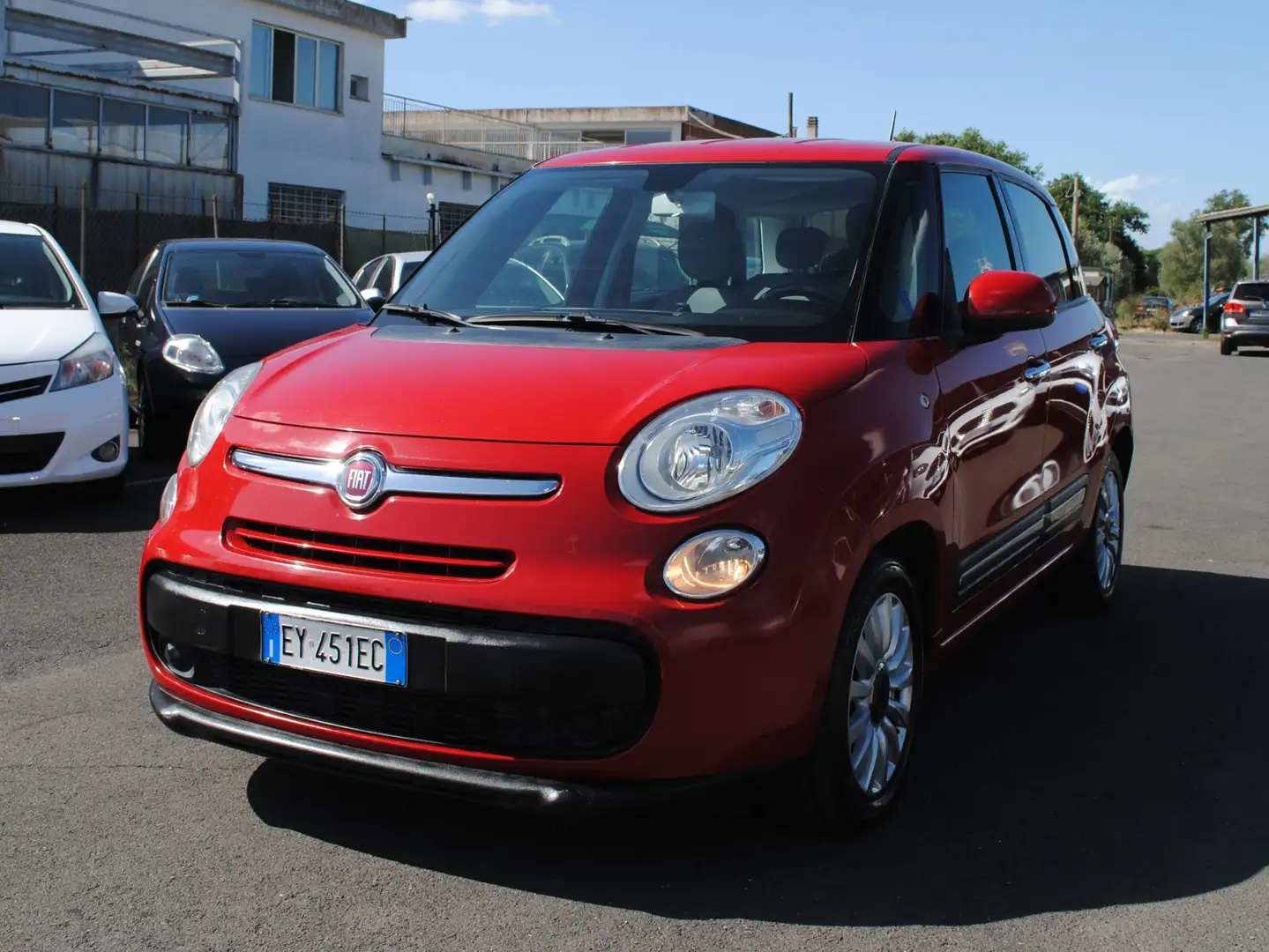 Fiat 500L 500L 2012 1.3 mjt Lounge 85cv Rojo - 1
