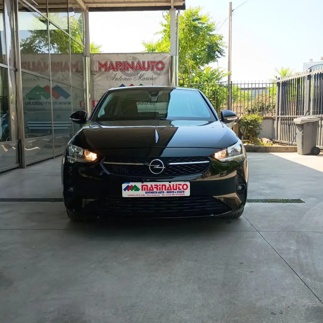 Opel Corsa 1.5 D 100 CV Edition Business Zwart - 2