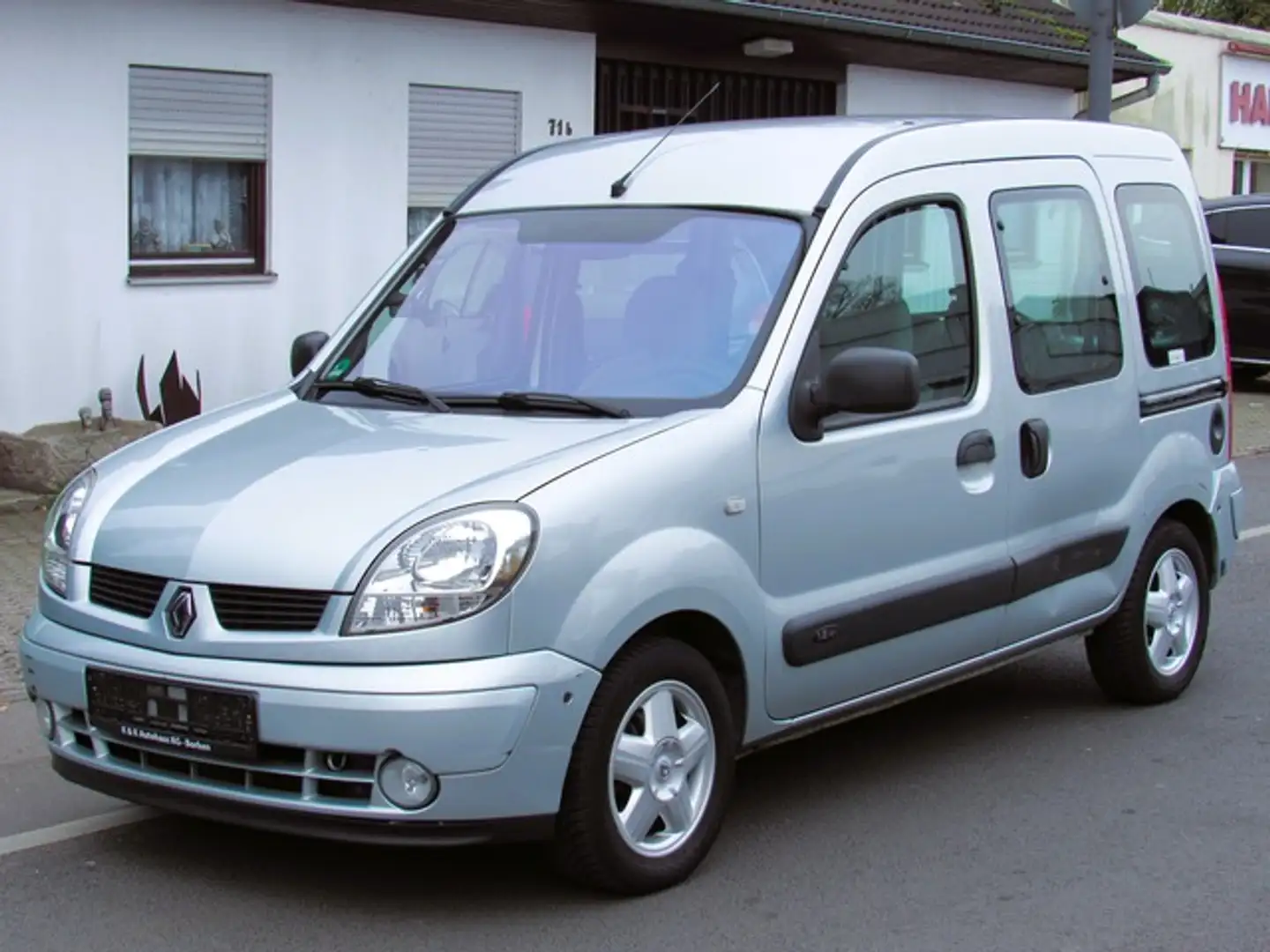 Renault Kangoo 1.2 16V Benzin/LPG Klima 5-Sitzer Silber - 1
