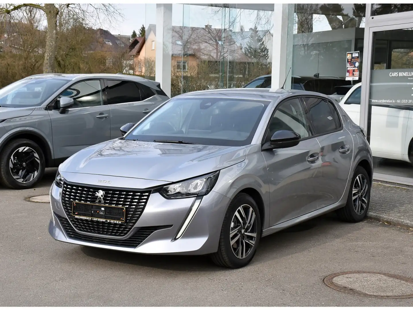 Peugeot 208 1.2 PureTech Allure REGUL GPS LANE CAM KEYLESS 1° Argent - 2