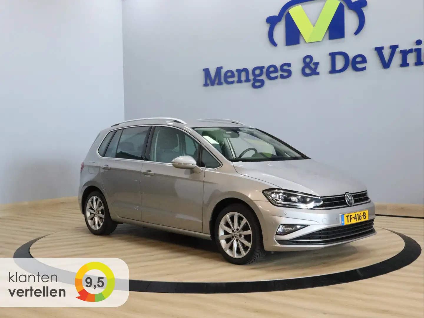 Volkswagen Golf Sportsvan 1.5 TSI ACT Highline Edition Airco ECC | LED | Cam Gris - 1