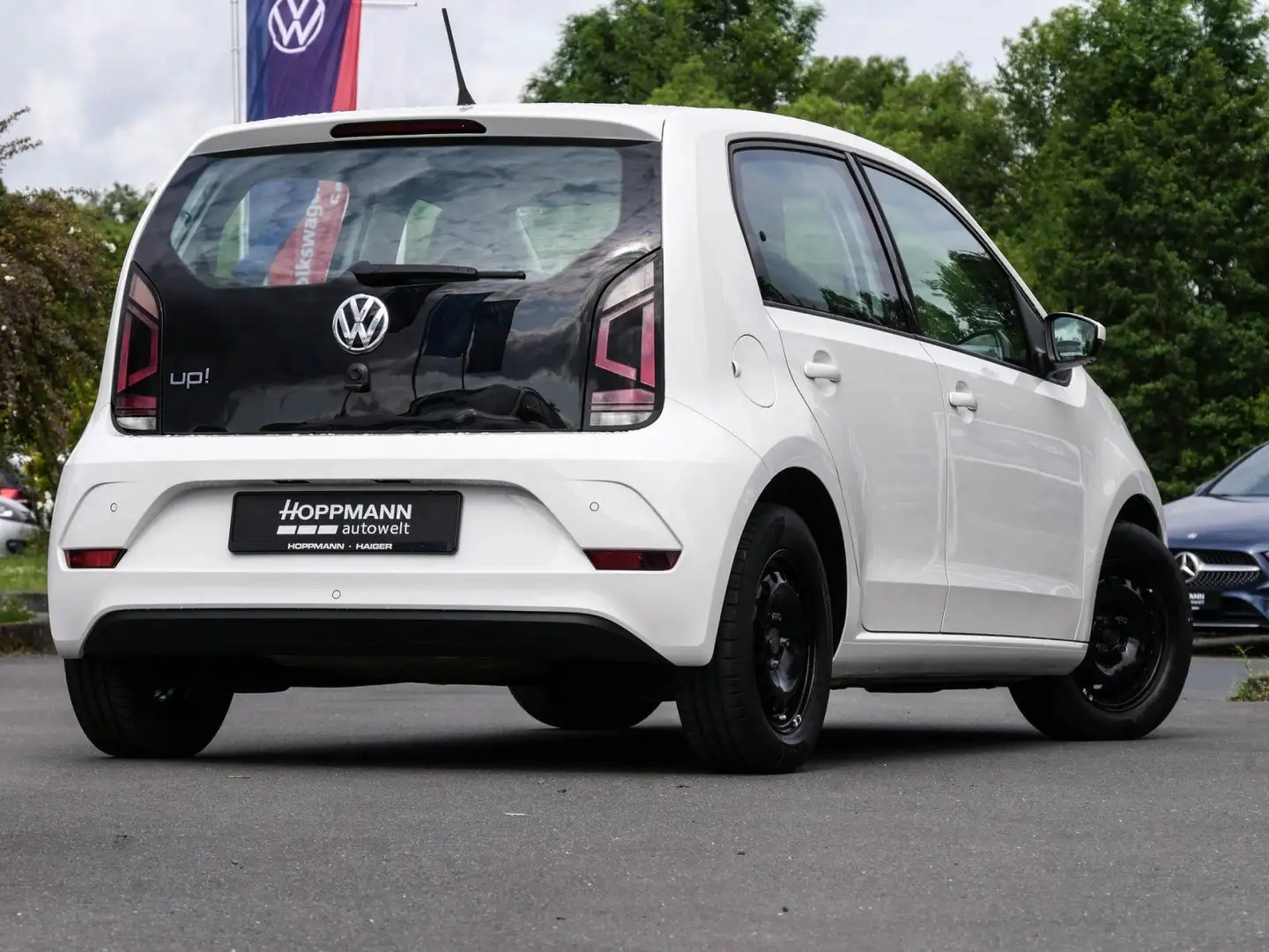 Volkswagen up! move Klima SHZ PDC Blanc - 2