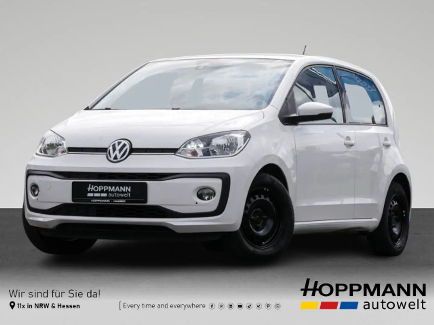 Volkswagen up! move Klima SHZ PDC Blanc - 1