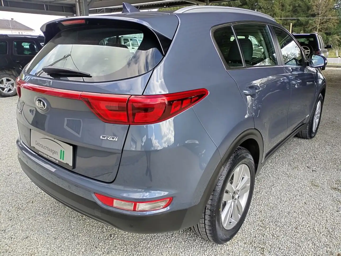 Kia Sportage Silber 4WD !1.Besitz/Serviceheft! Blau - 2