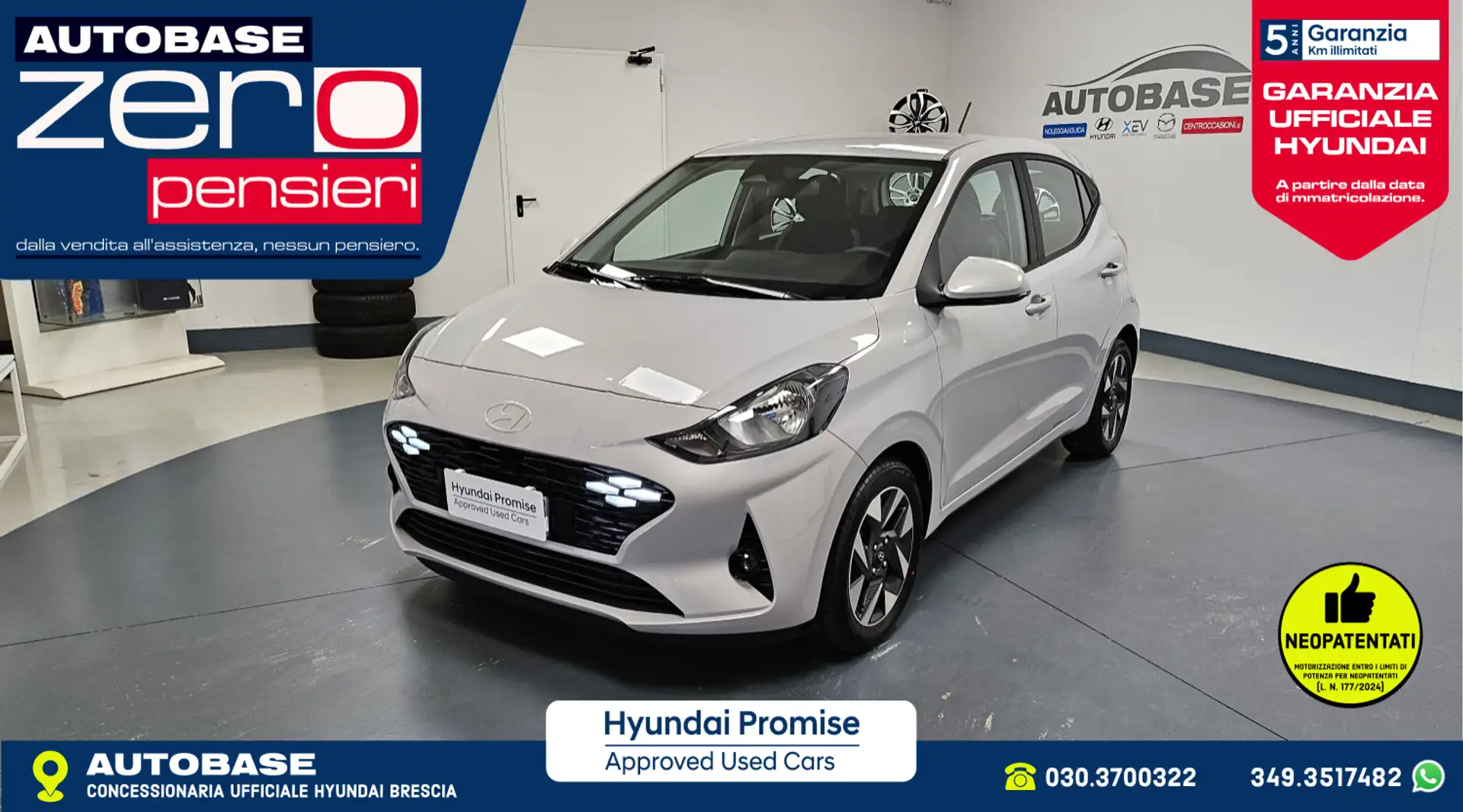 Hyundai i10 1.0 mpi Connectline 63cv Oro - 1
