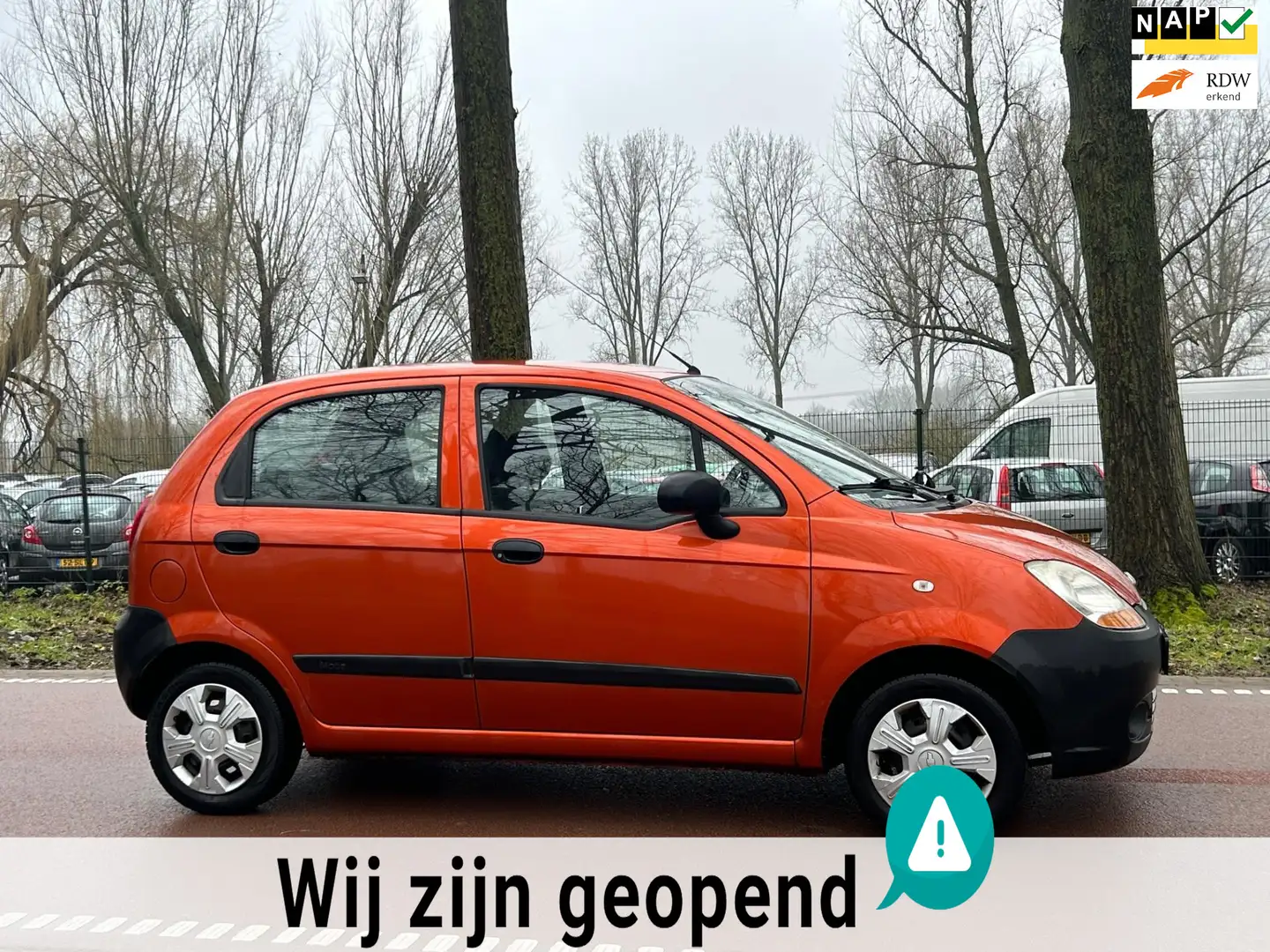 Chevrolet Matiz 0.8 Pure APK!ZUINIG!KOOPJE! Pomarańczowy - 1