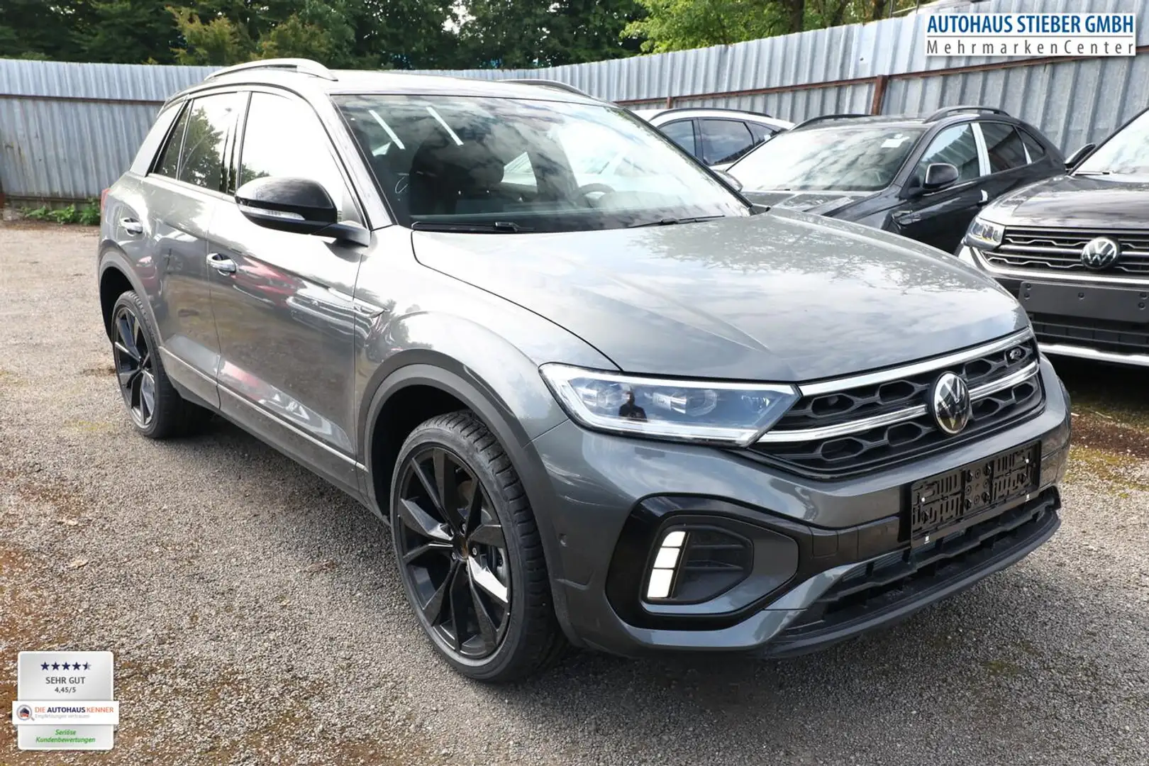 Volkswagen T-Roc R-Line TSI DSG Pano BlackP 19Z LED+ EasyOp 110 ... Grau - 2