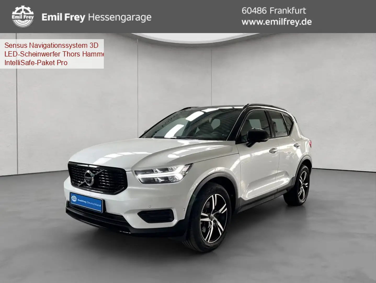 Volvo XC40 XC40 D4 AWD R-Design Aut PilotAssist BLIS 360° bijela - 1